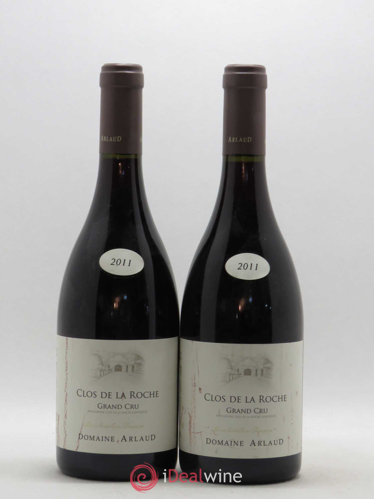 Clos de la Roche Grand Cru Arlaud 2011 - Lot de 2 bouteilles - 0