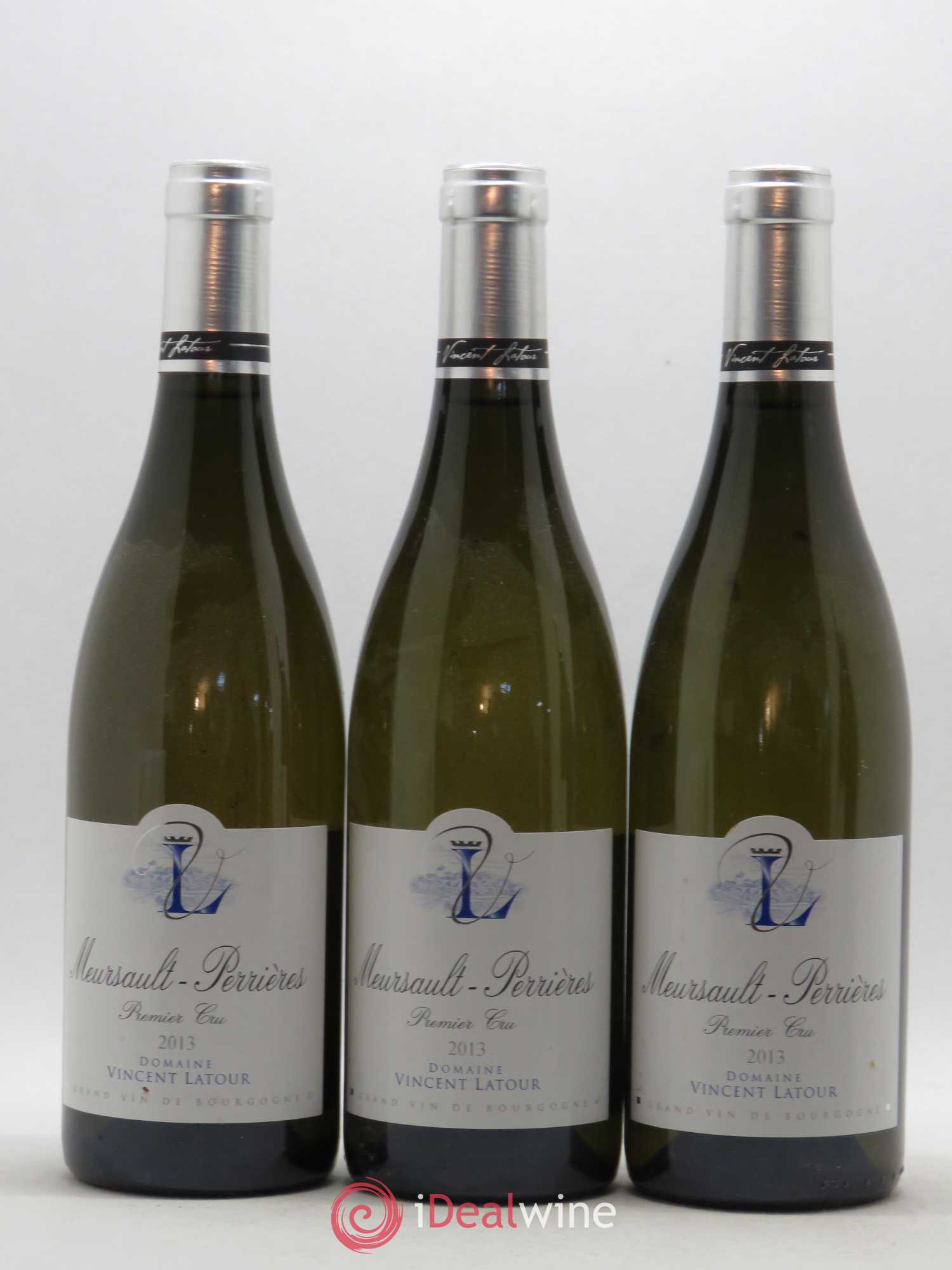 Meursault 1er Cru Vincent Latour 2013 - Lot de 3 bouteilles - 0