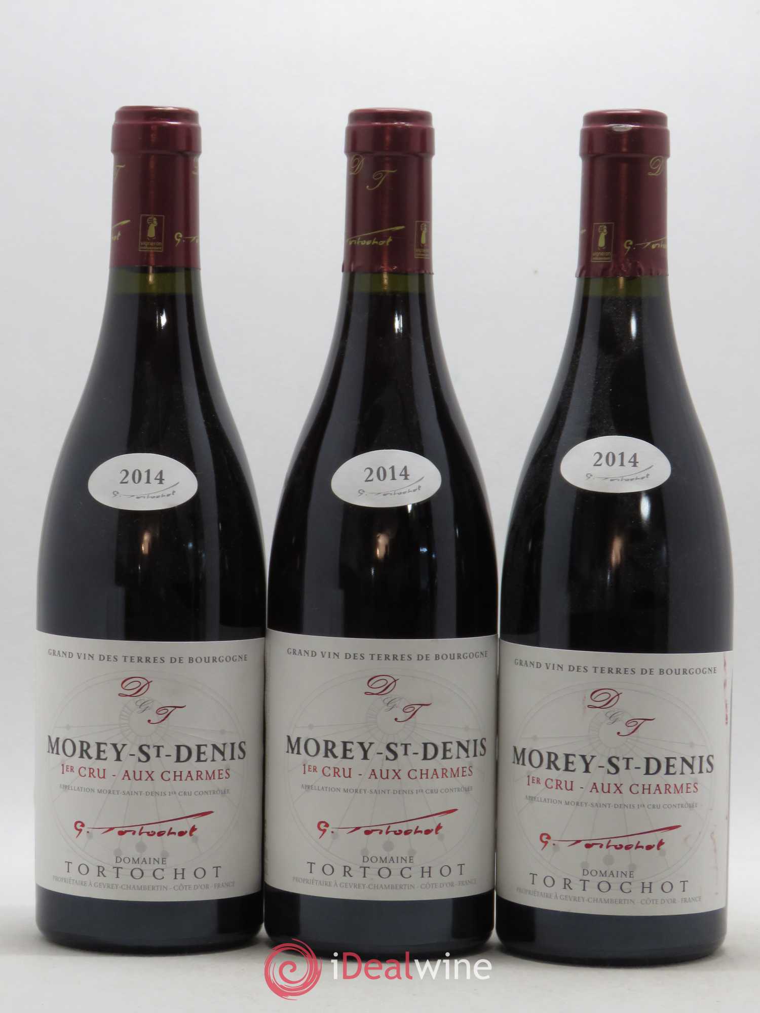 Morey-Saint-Denis 1er Cru Aux Charmes Tortochot 2014 - Posten von 3 Flaschen - 0
