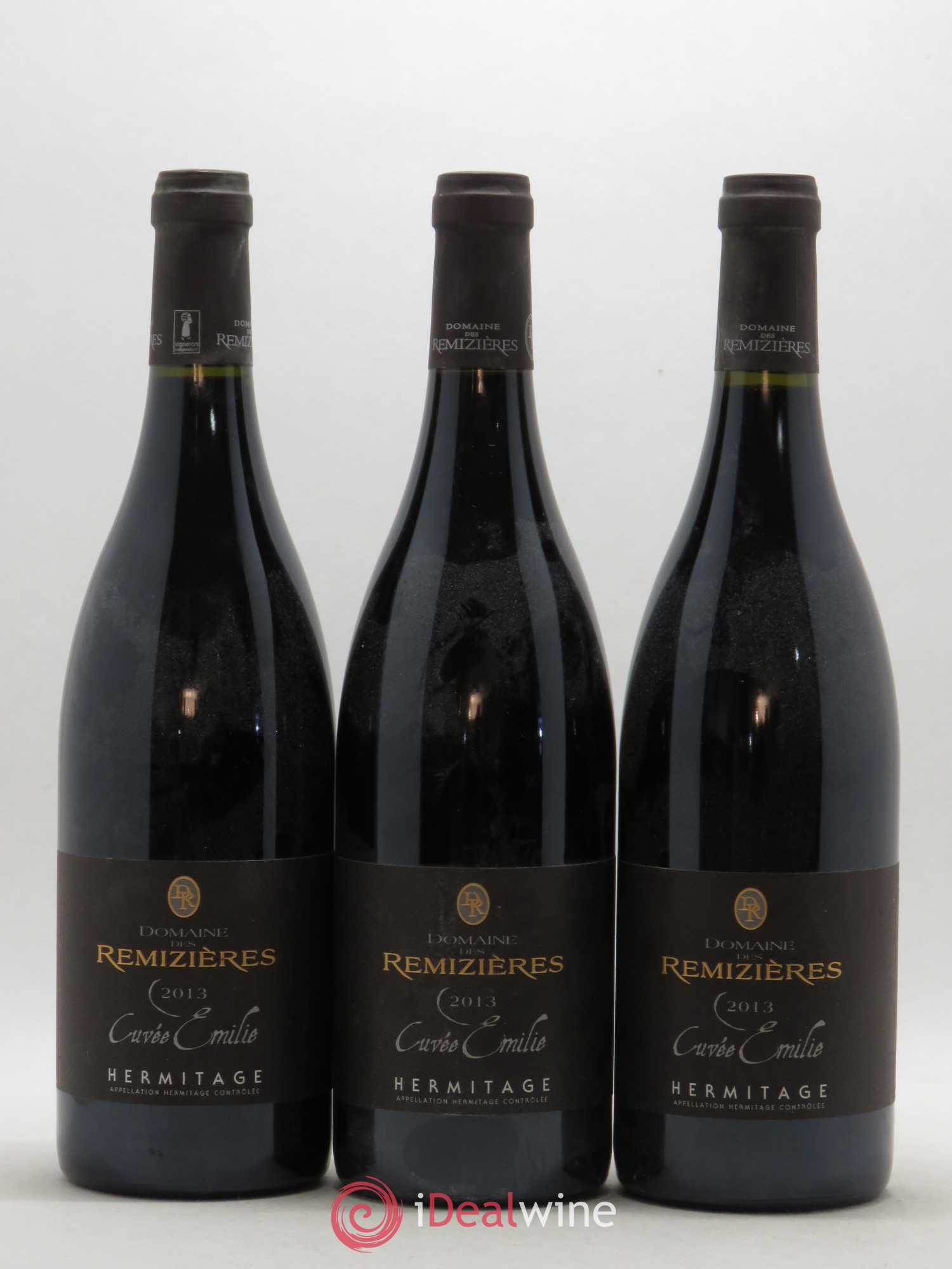 Hermitage Cuvée Emilie Rémizières (Domaine des) 2013 - Lot de 3 bouteilles - 0