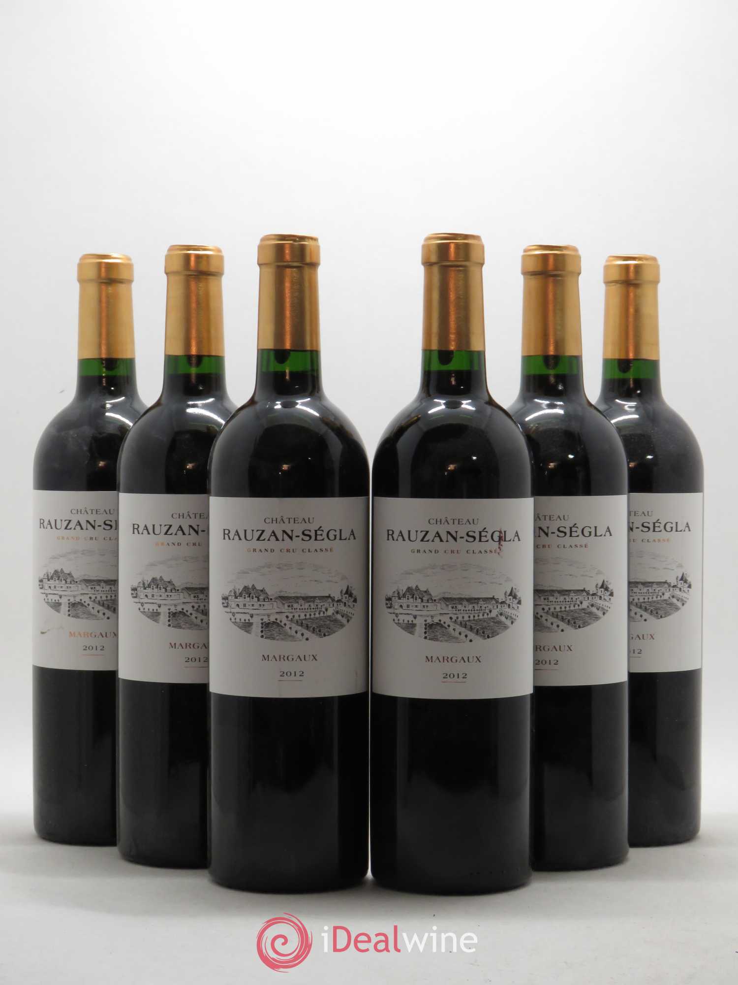 Château Rauzan Ségla Grand Cru Classé 2012 - Lot de 6 bouteilles - 0