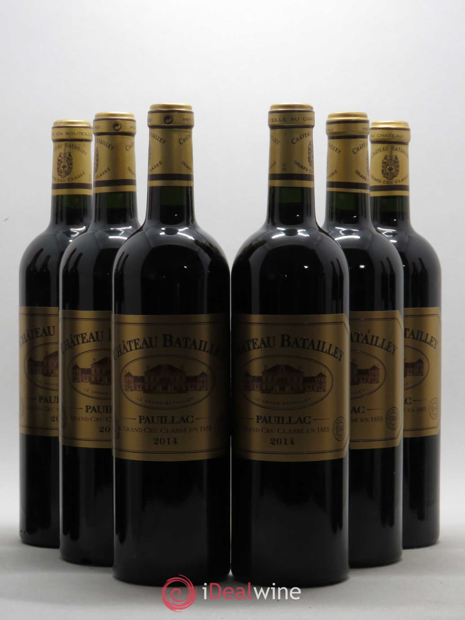 Château Batailley 5ème Grand Cru Classé 2014 - Lot de 6 bouteilles - 0