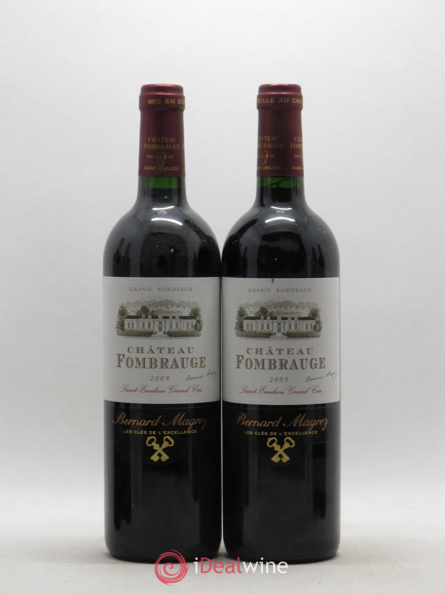 Château Fombrauge Grand Cru Classé 2009 - Lot de 2 bouteilles - 0