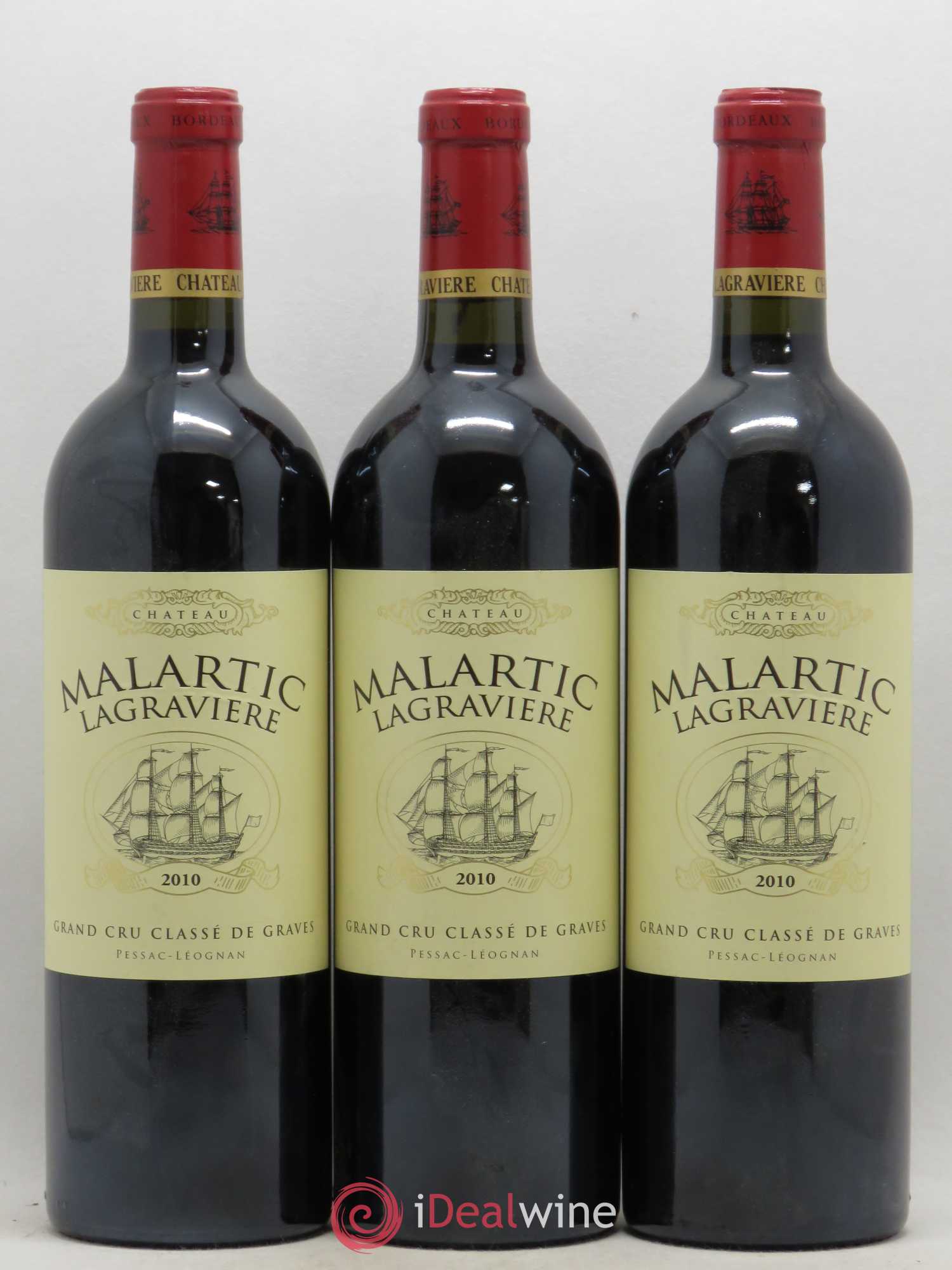 Château Malartic-Lagravière Cru Classé de Graves 2010 - Lot de 6 bouteilles - 2