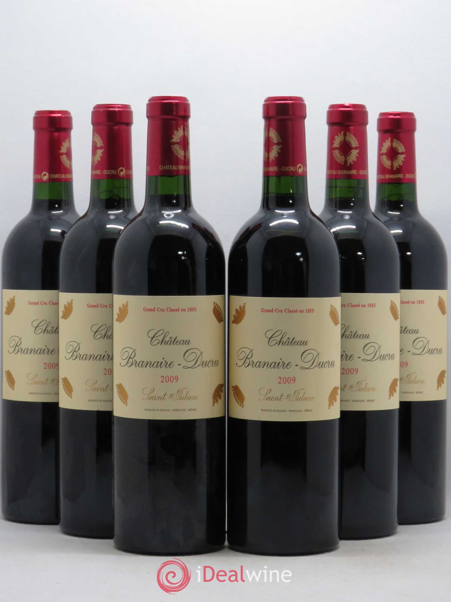 Château Branaire Ducru 4ème Grand Cru Classé 2009 - Lot de 6 bouteilles - 0