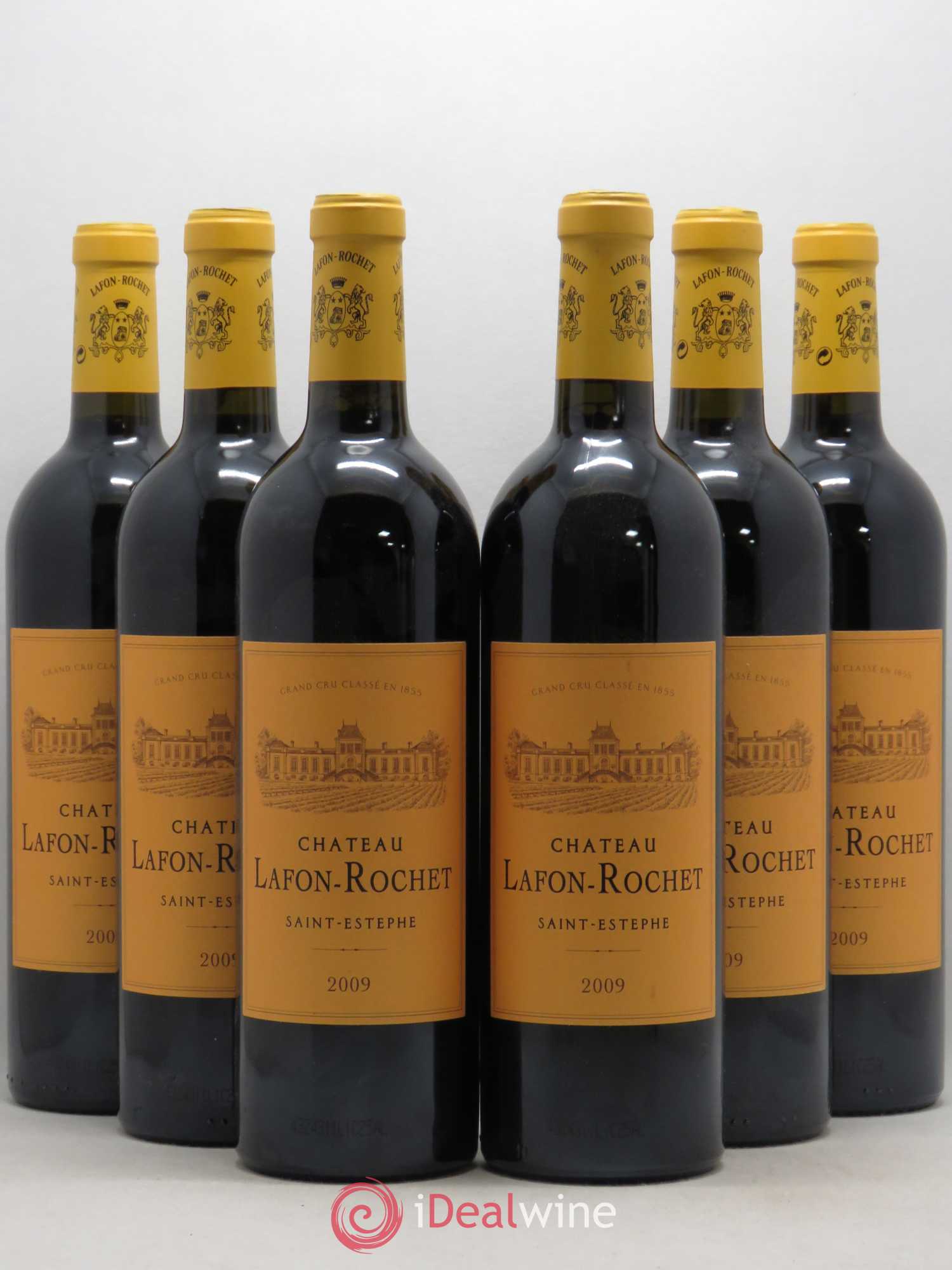 Château Lafon Rochet 4ème Grand Cru Classé 2009 - Lot de 6 bouteilles - 0