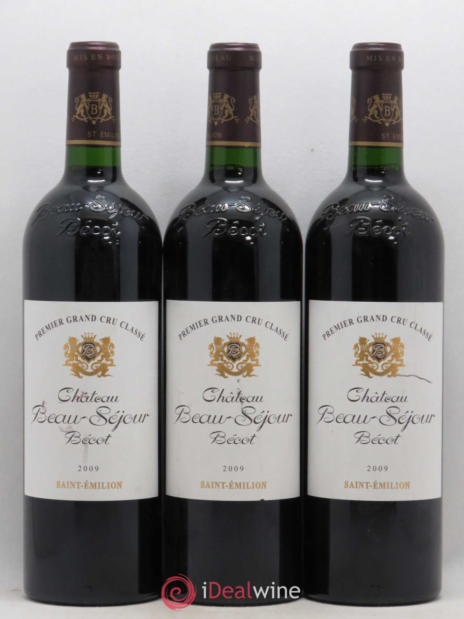 Château Beau-Séjour Bécot 1er Grand Cru Classé B 2009 - Lot de 6 bouteilles - 2