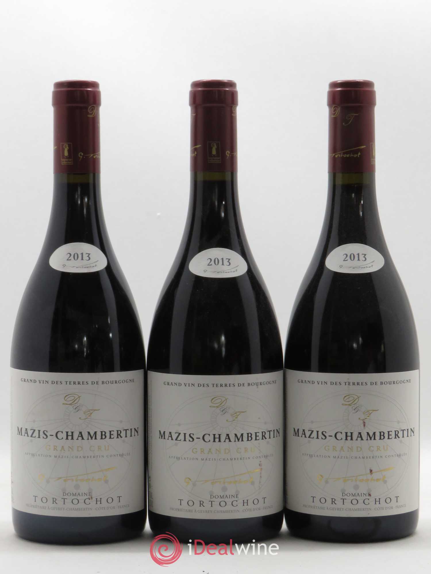 Mazis-Chambertin Grand Cru Tortochot (Domaine) 2013 - Lot de 3 bouteilles - 0