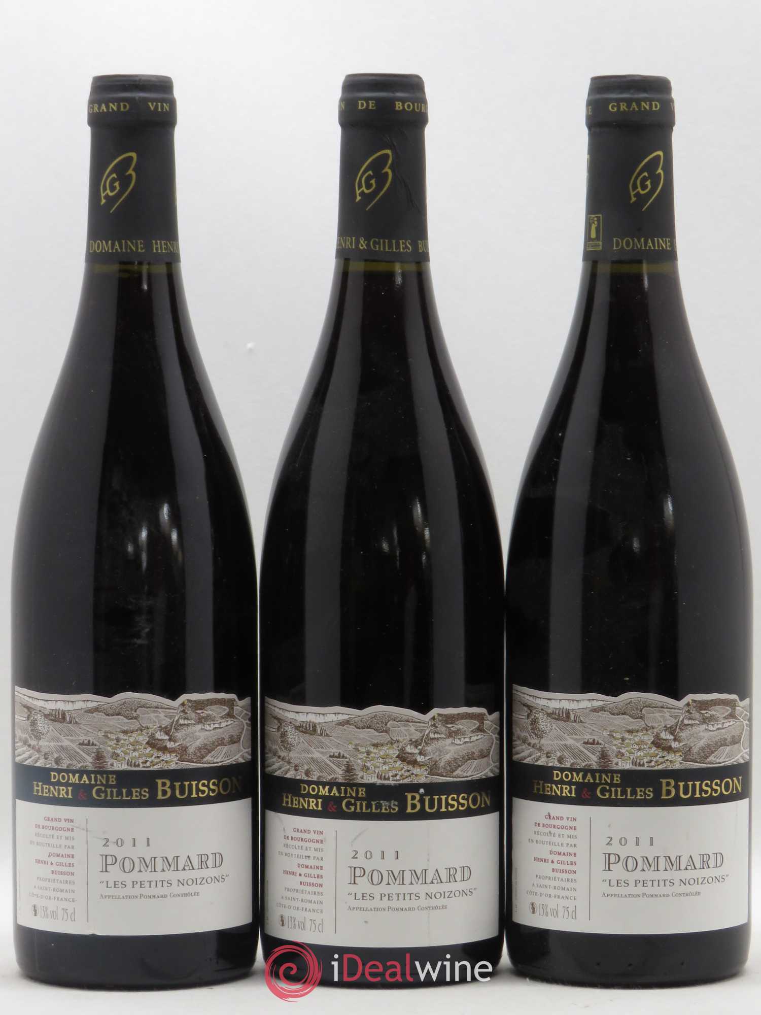 Pommard Les Petits Noizons Buisson (sans prix de réserve) 2011 - Posten von 3 Flaschen - 0