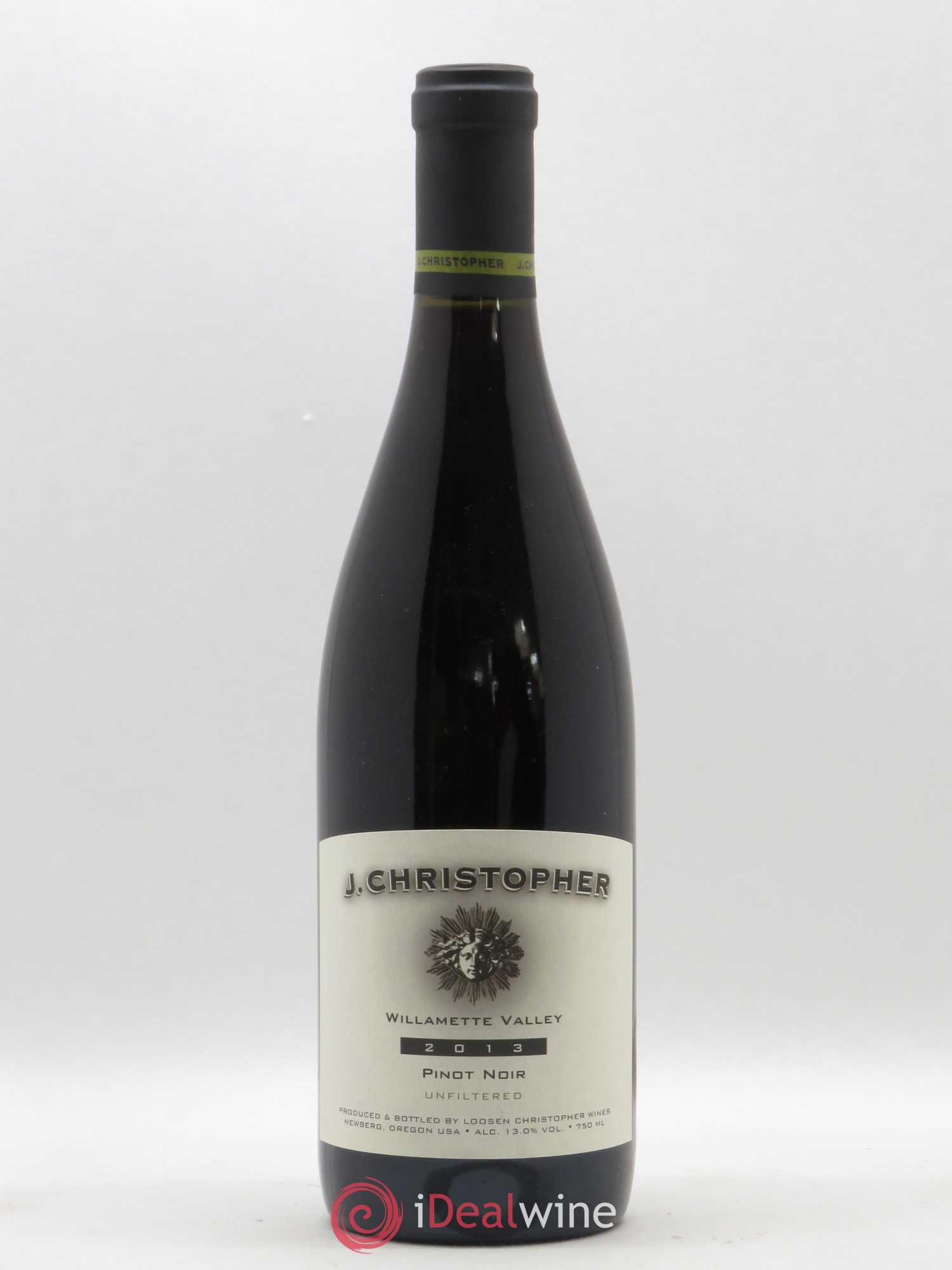 Pinot Noir Oregon Willamette Valley J. Christopher 2013 - Posten von 1 Flasche - 0