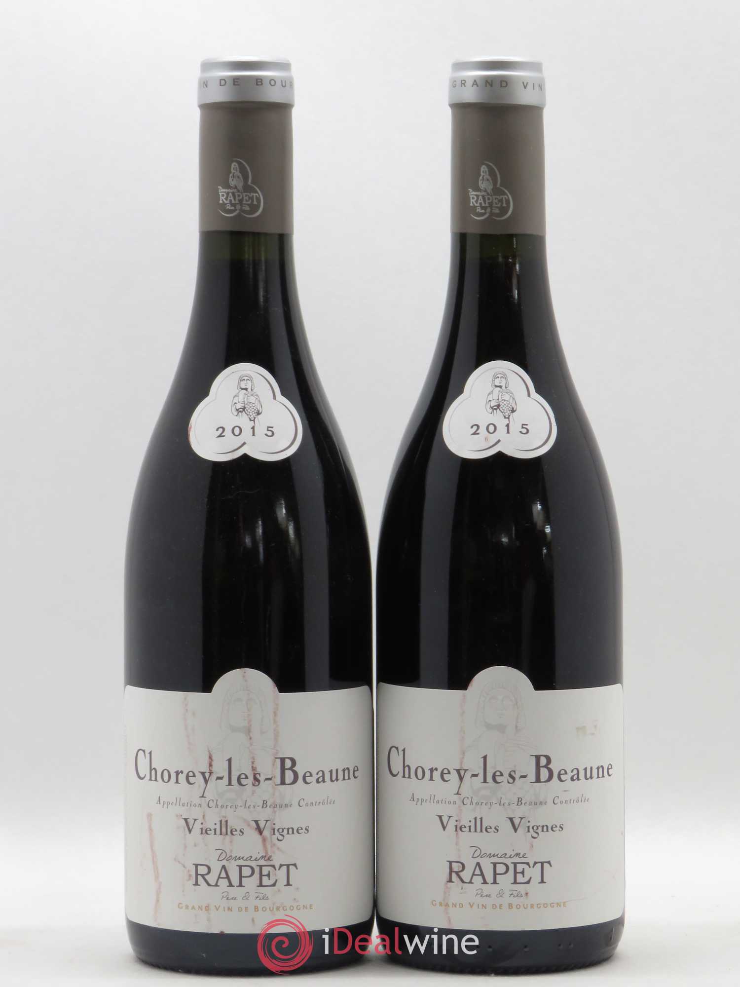 Chorey-lès-Beaune Vieilles vignes Rapet 2015 - Posten von 2 Flaschen - 0