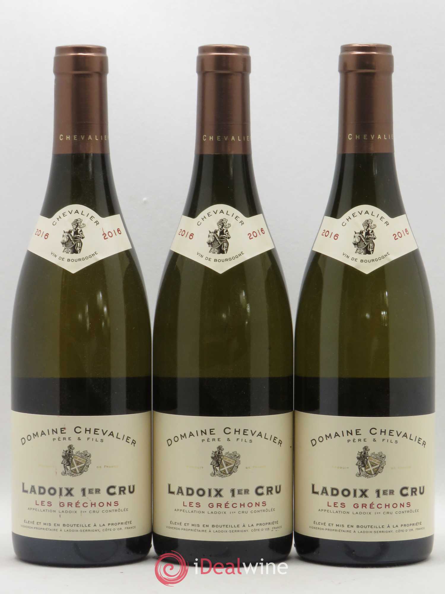 Ladoix 1er Cru Les Grechons Chevalier 2016 - Posten von 3 Flaschen - 0
