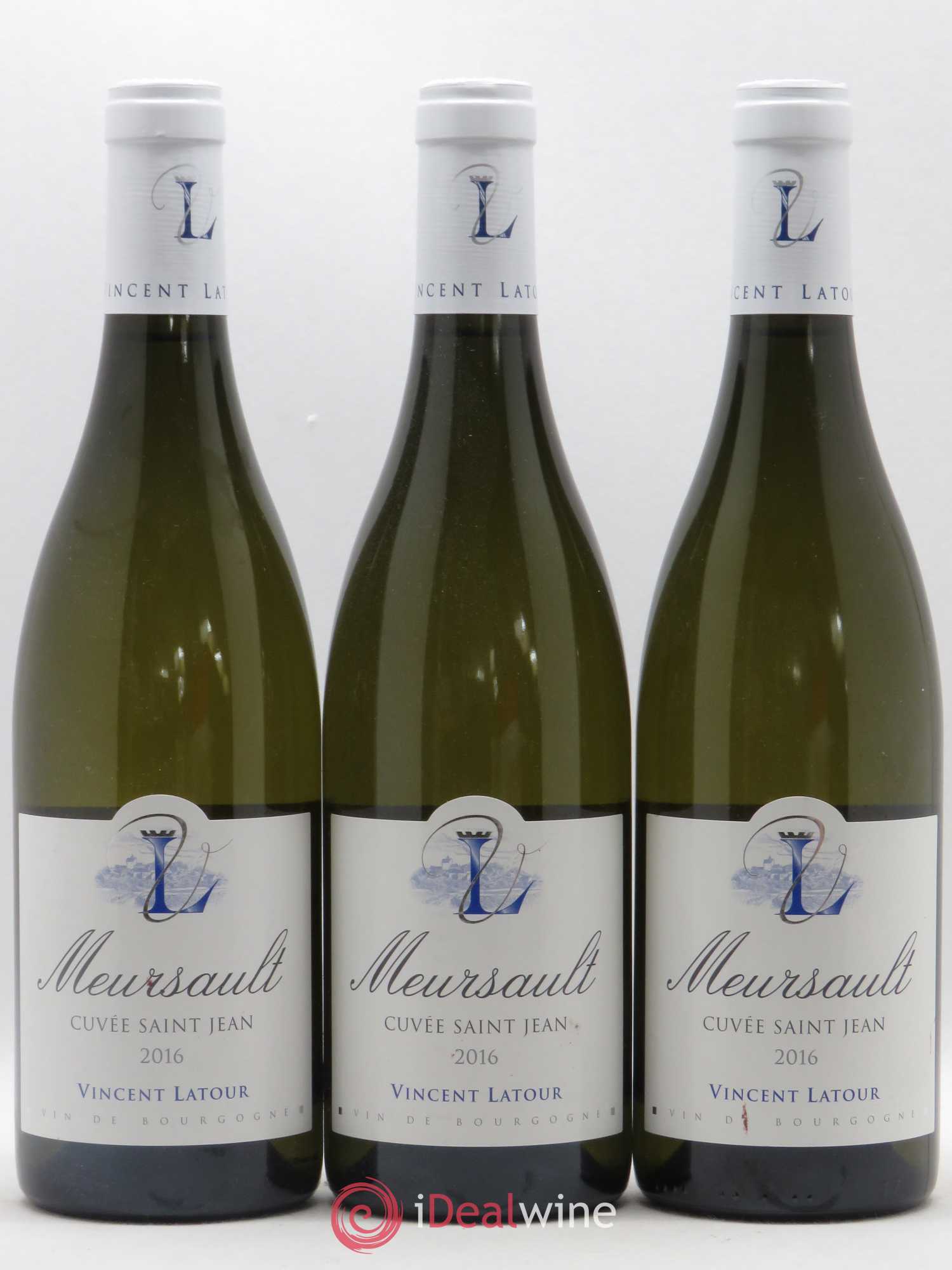 Meursault Cuvée Saint Jean Vincent Latour 2016 - Posten von 3 Flaschen - 0