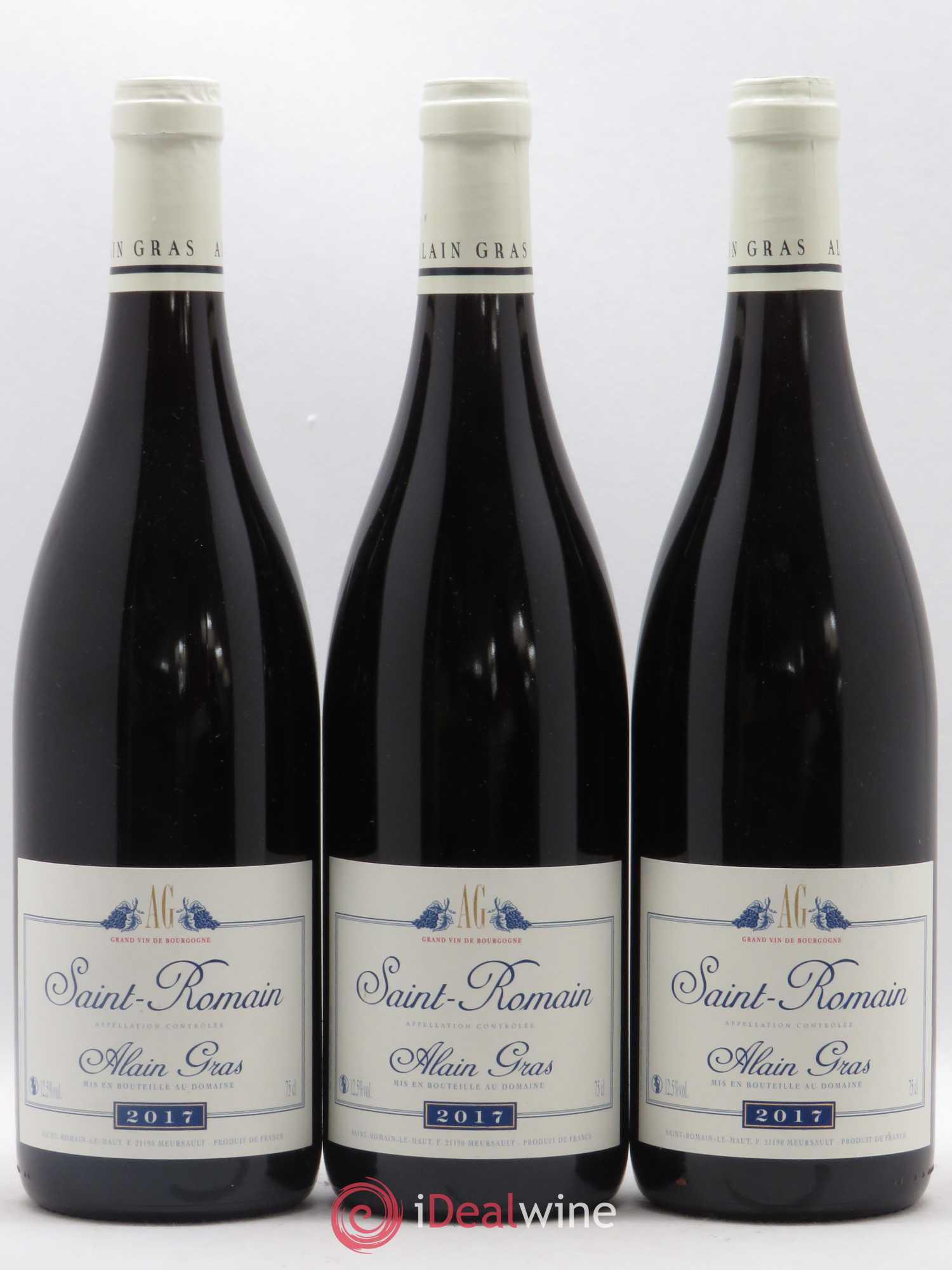 Saint-Romain Alain Gras 2017 - Lot de 3 bouteilles - 0
