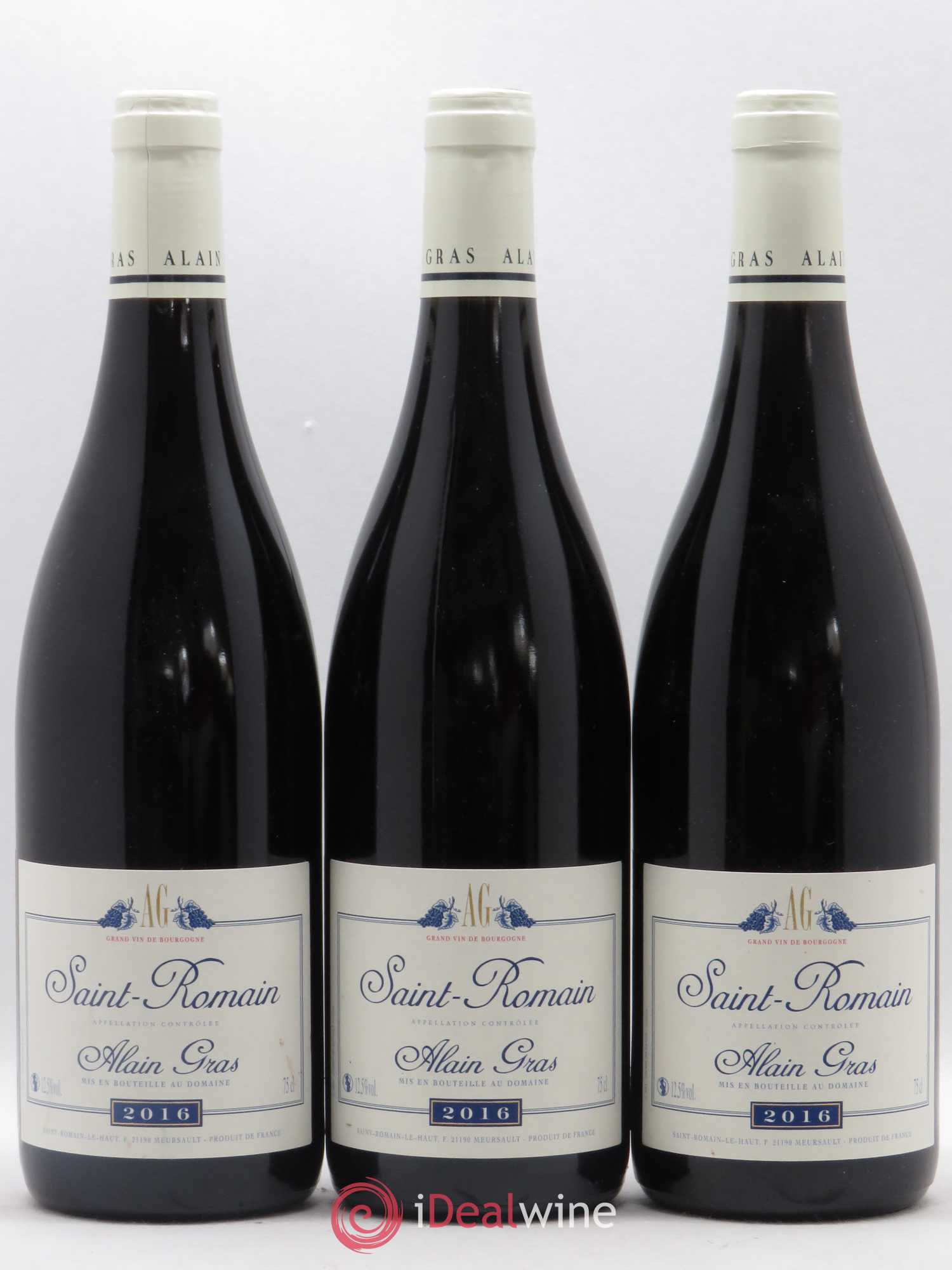 Saint-Romain Alain Gras 2016 - Lot de 3 bouteilles - 0