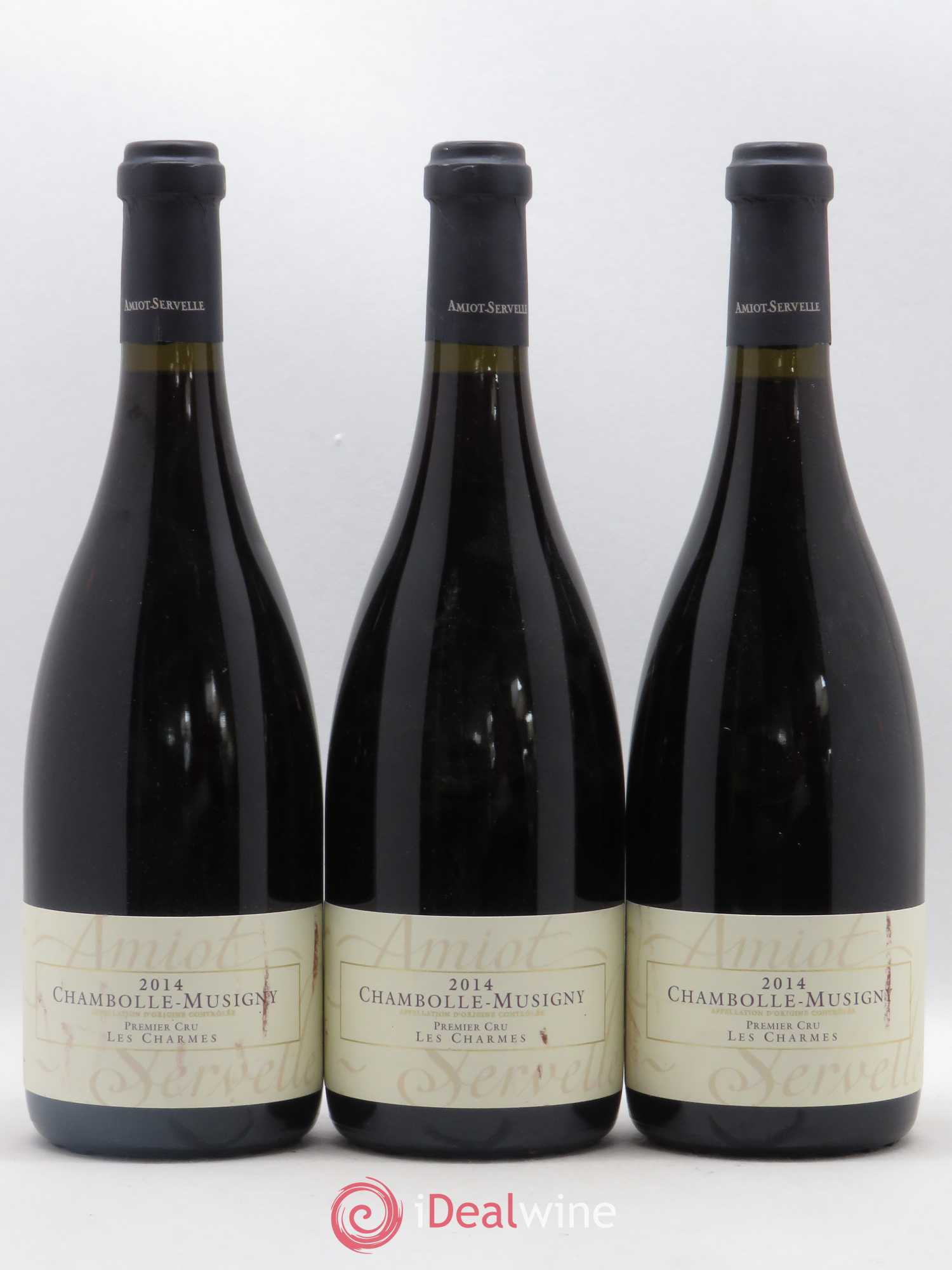 Chambolle-Musigny 1er Cru Les Charmes Amiot-Servelle 2014 - Lot de 3 bouteilles - 0