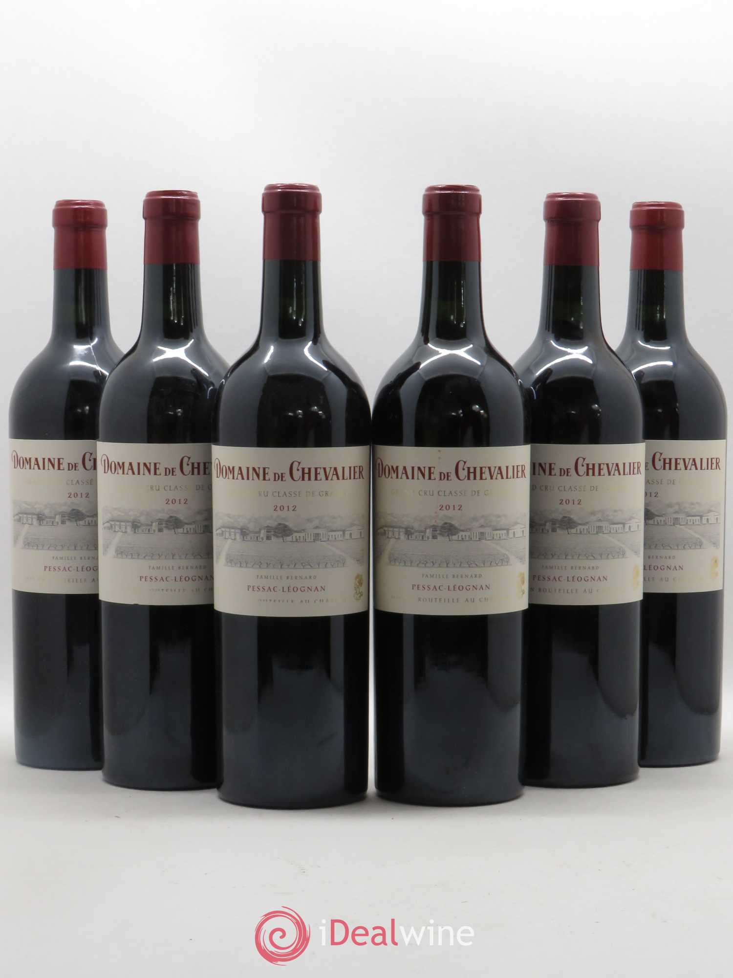 Domaine de Chevalier Cru Classé de Graves 2012 - Lot de 6 bouteilles - 0