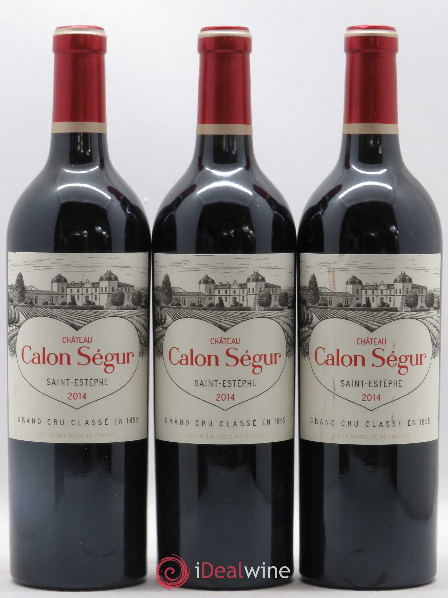Château Calon Ségur 3ème Grand Cru Classé 2014 - Lot de 6 bouteilles - 1