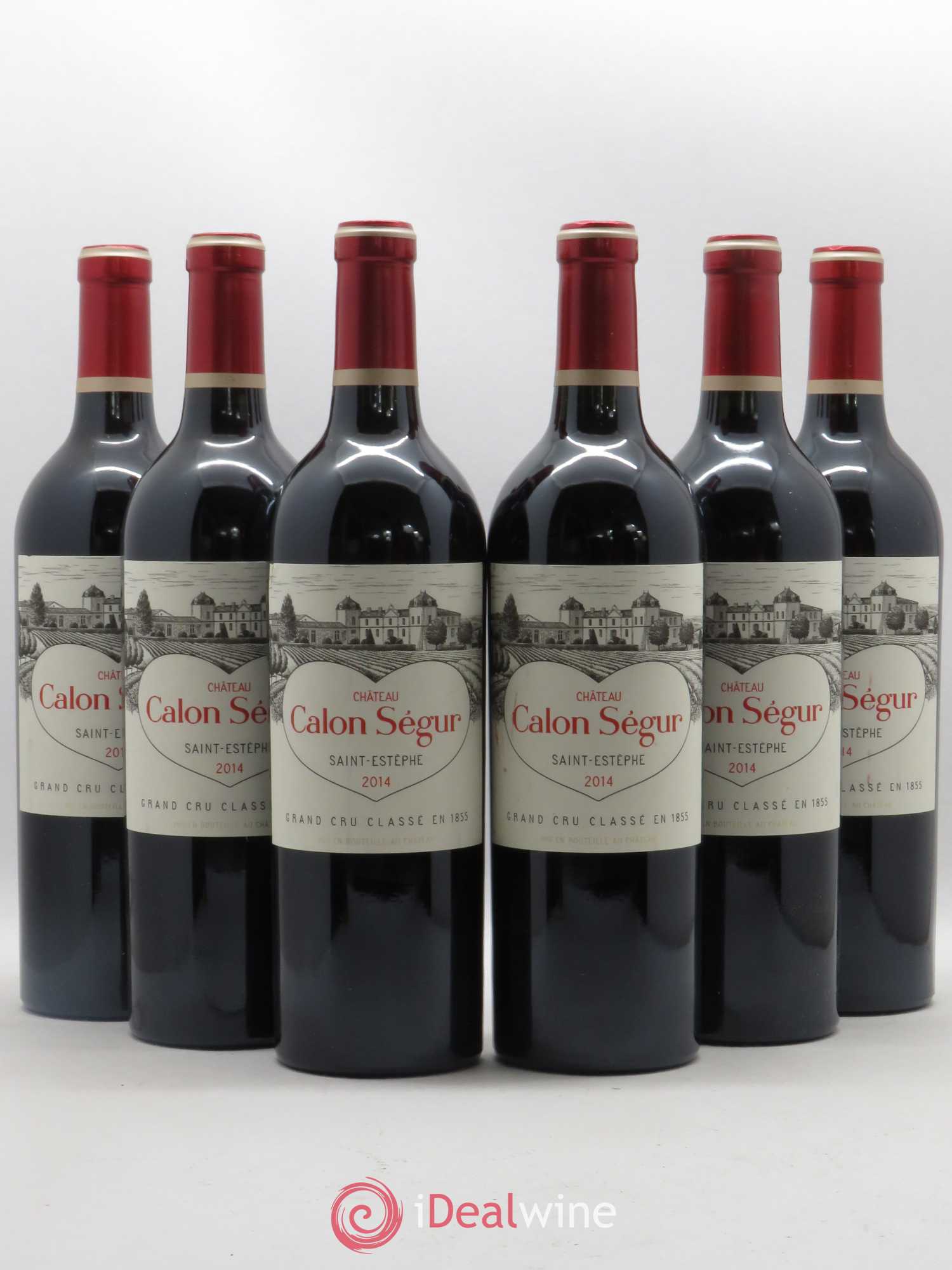 Château Calon Ségur 3ème Grand Cru Classé 2014 - Lot de 6 bouteilles - 0