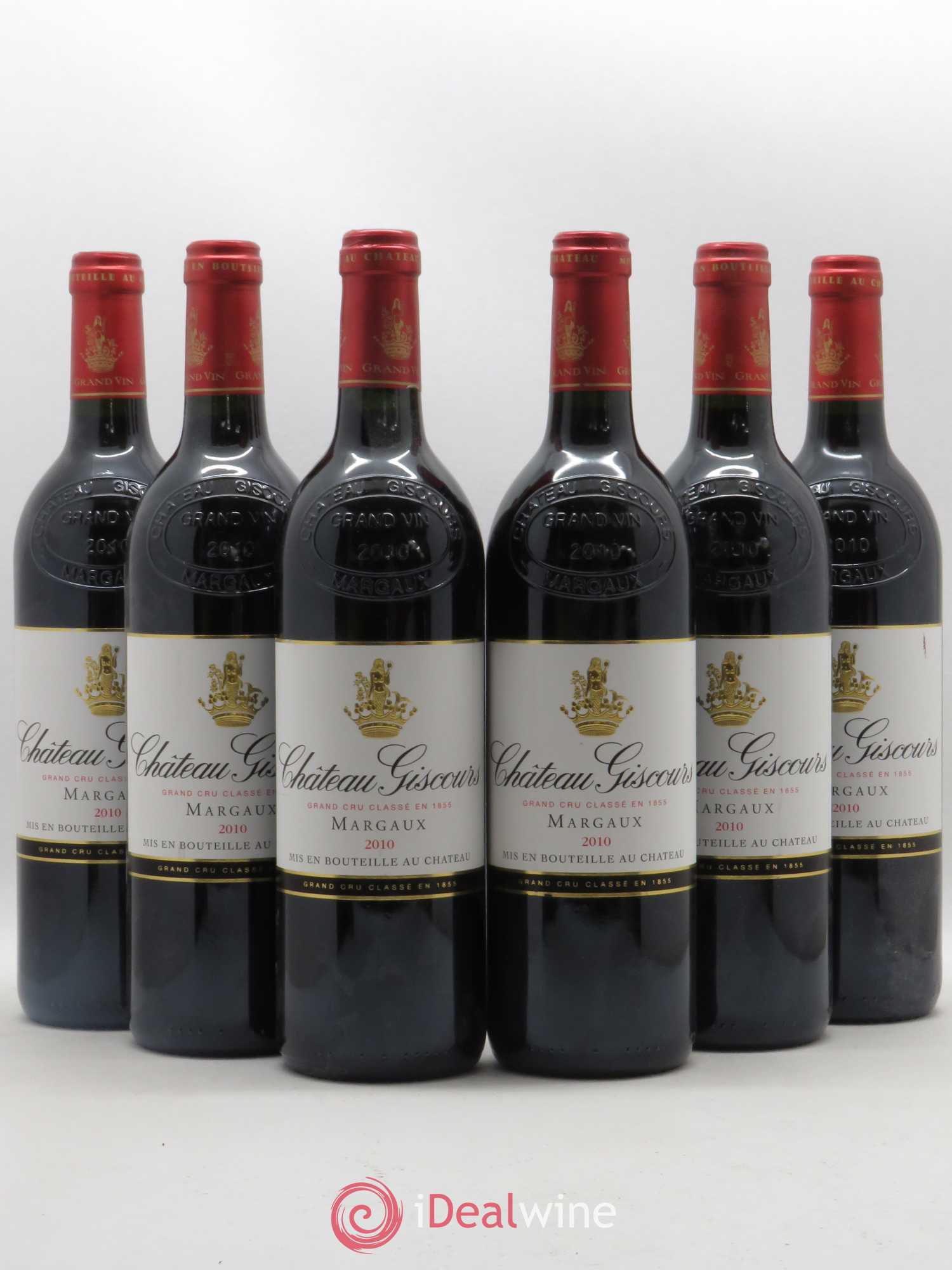 Château Giscours 3ème Grand Cru Classé 2010 - Lot de 6 bouteilles - 0