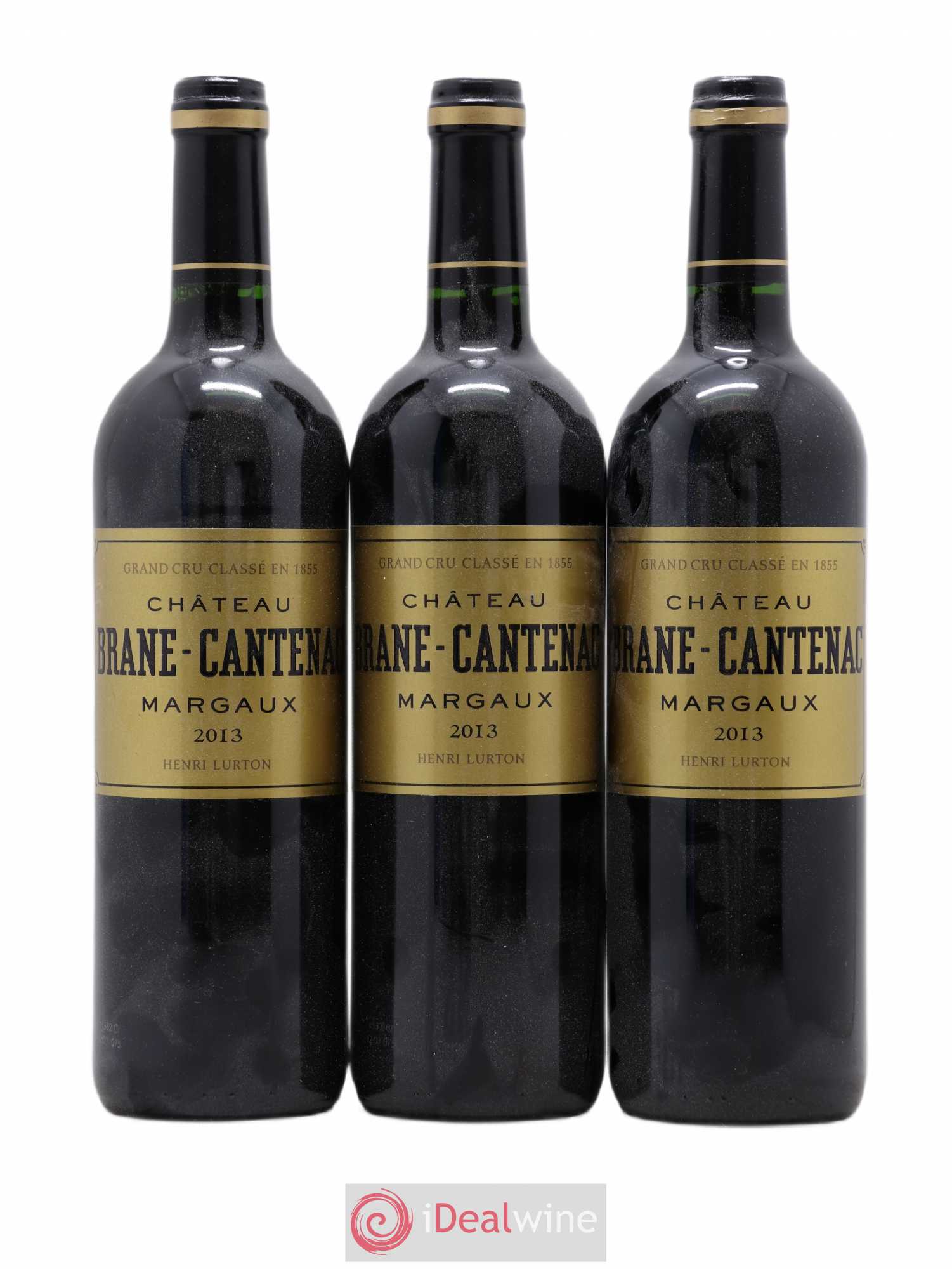 Château Brane Cantenac 2ème Grand Cru Classé 2013 - Lot de 3 bouteilles - 0