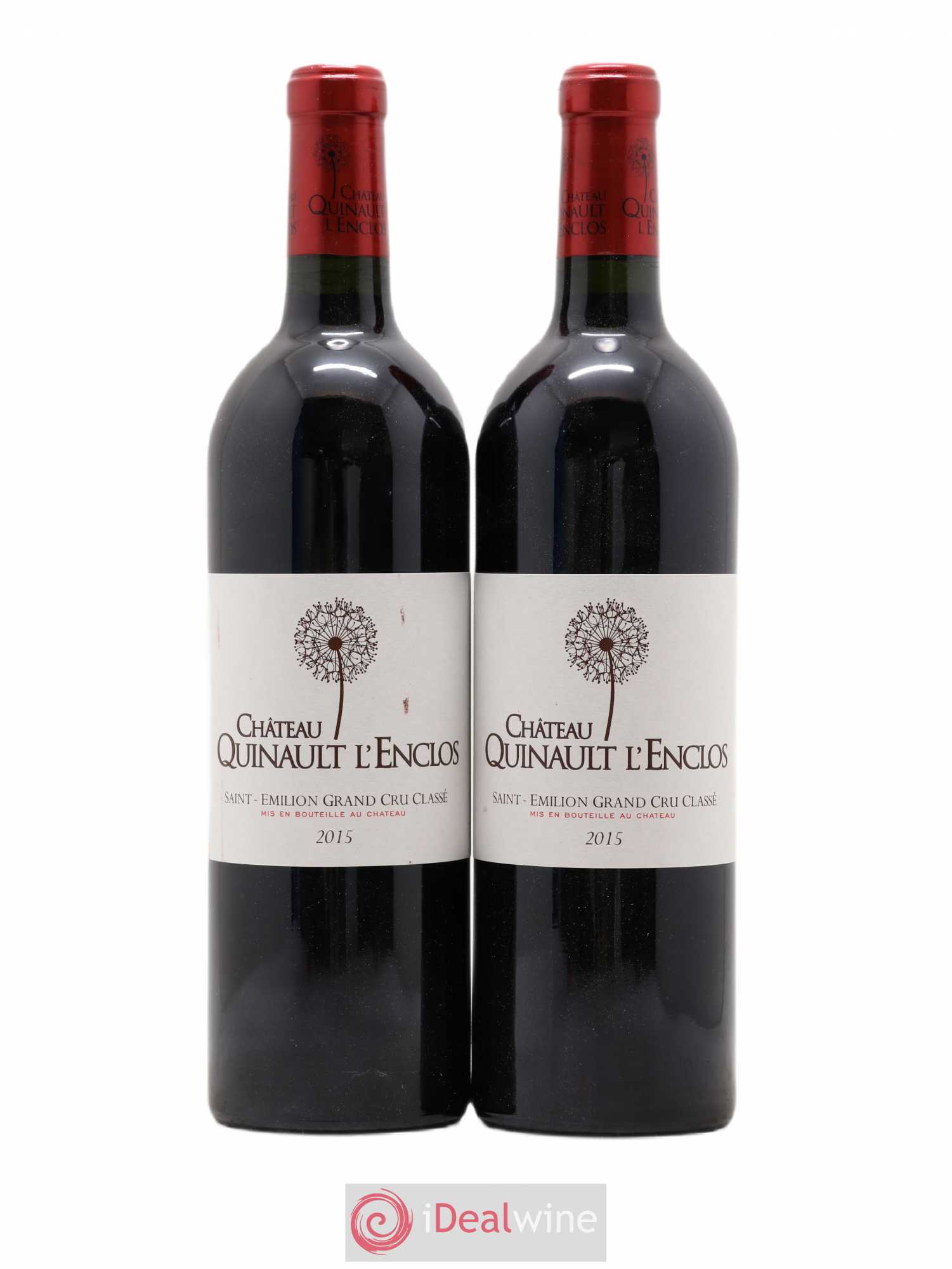 Château Quinault L'Enclos 2015 - Lot de 2 bouteilles - 0