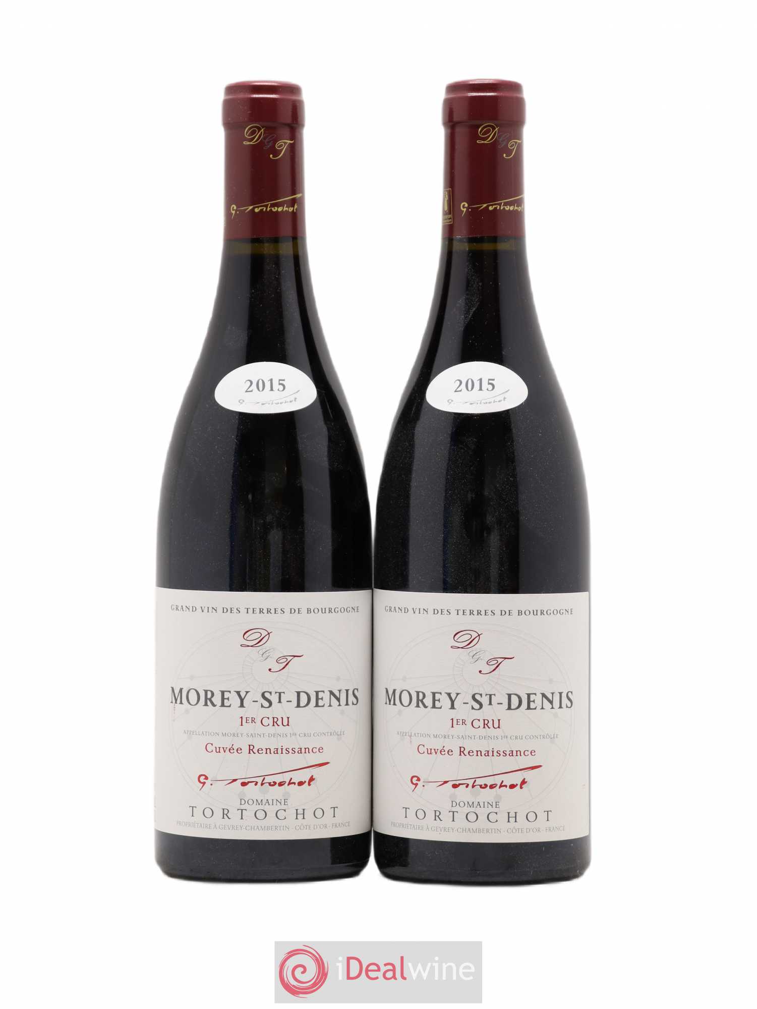 Morey-Saint-Denis 1er Cru Renaissance Tortochot 2015 - Lot de 2 bouteilles - 0