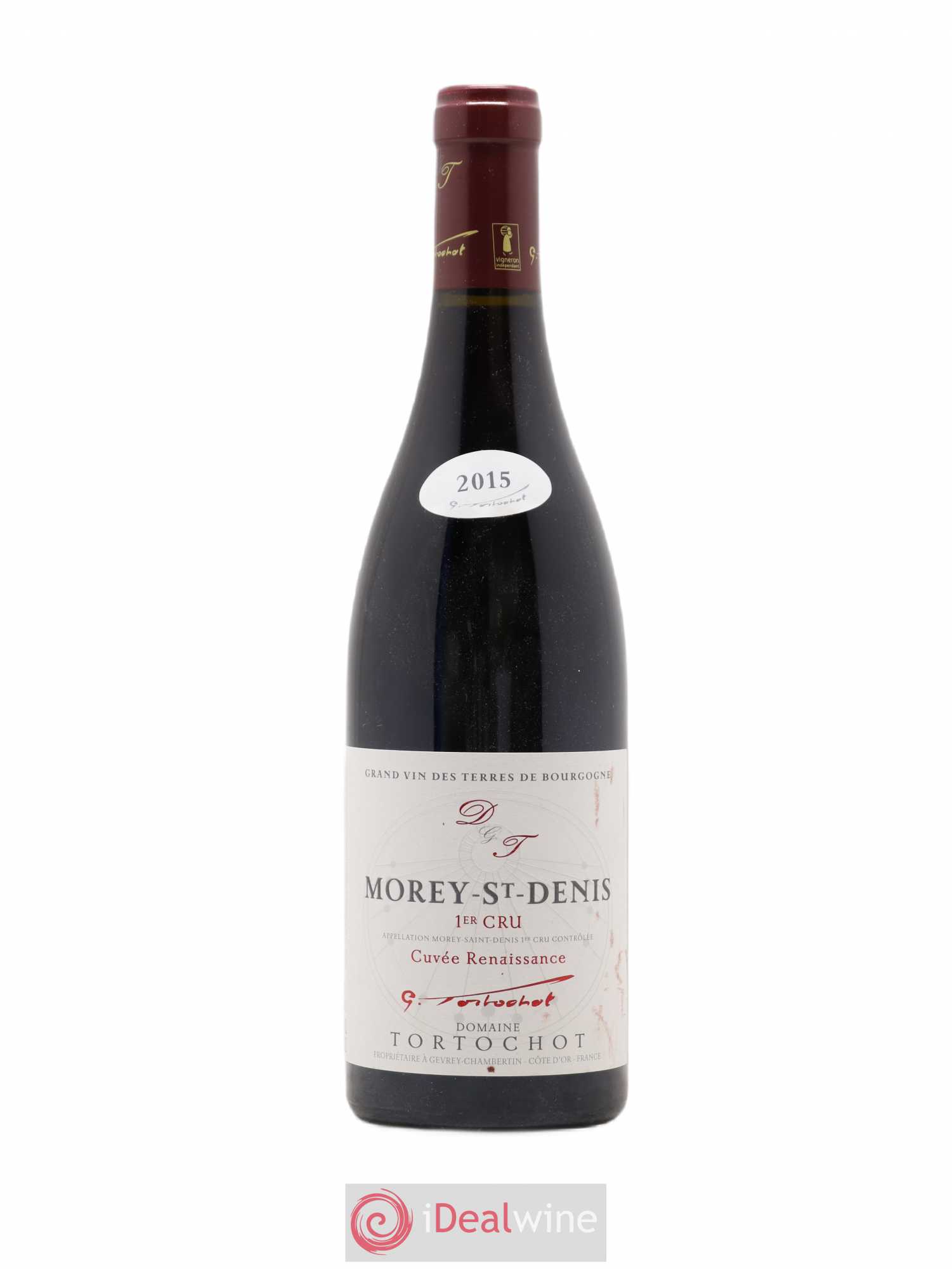 Morey-Saint-Denis 1er Cru Renaissance Tortochot 2015 - Lot de 1 bouteille - 0