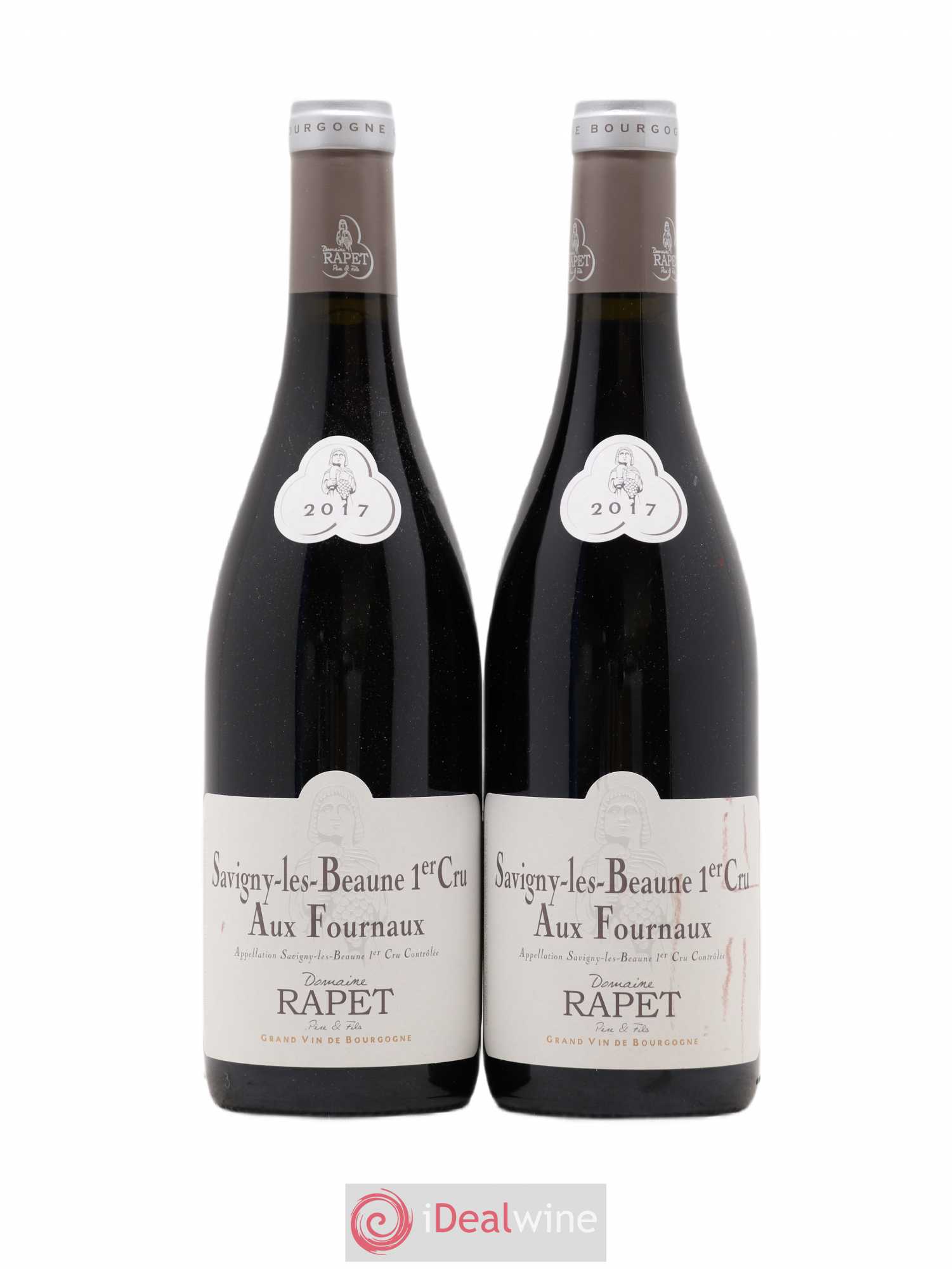 Savigny-lès-Beaune Aux Fournaux Rapet Père & Fils 2017 - Lot de 2 bouteilles - 0