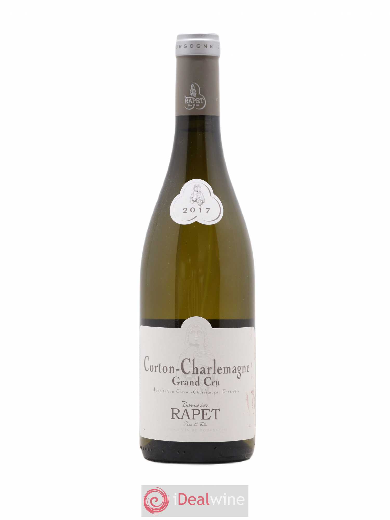 Corton-Charlemagne Grand Cru Rapet Père & Fils 2017 - Lot de 1 bouteille - 0