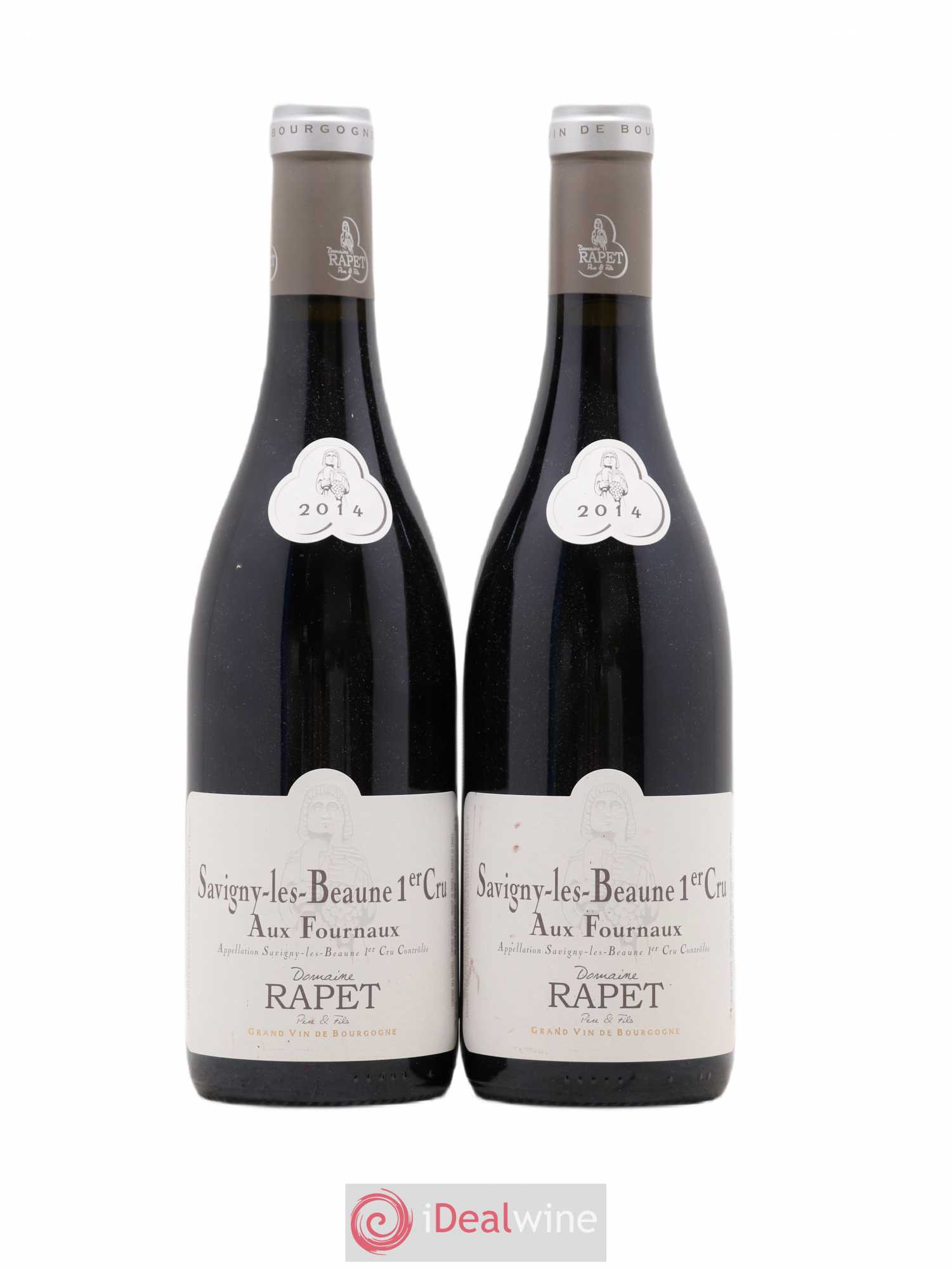 Savigny-lès-Beaune Aux Fournaux Rapet Père & Fils 2014 - Lot de 2 bouteilles - 0