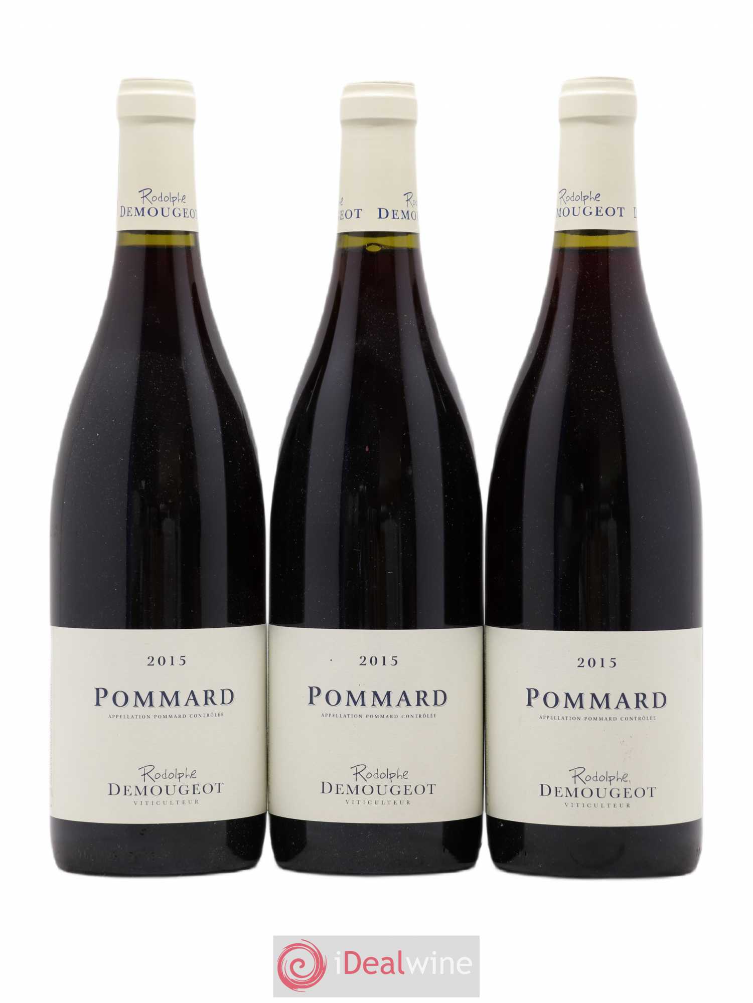 Pommard Demougeot 2015 - Lot de 3 bouteilles - 0