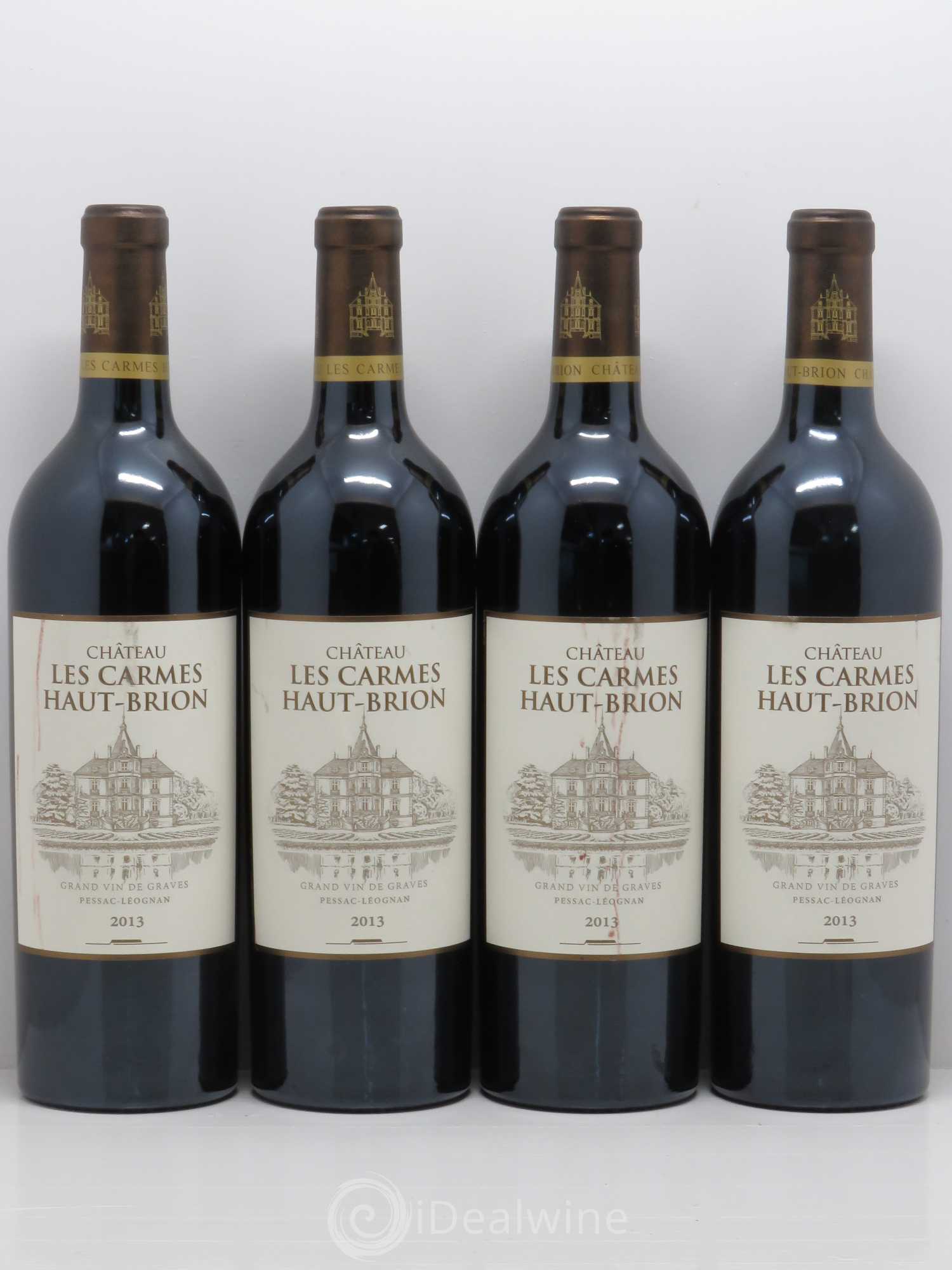 Château Les Carmes Haut-Brion 2013 - Lot de 4 bouteilles - 0