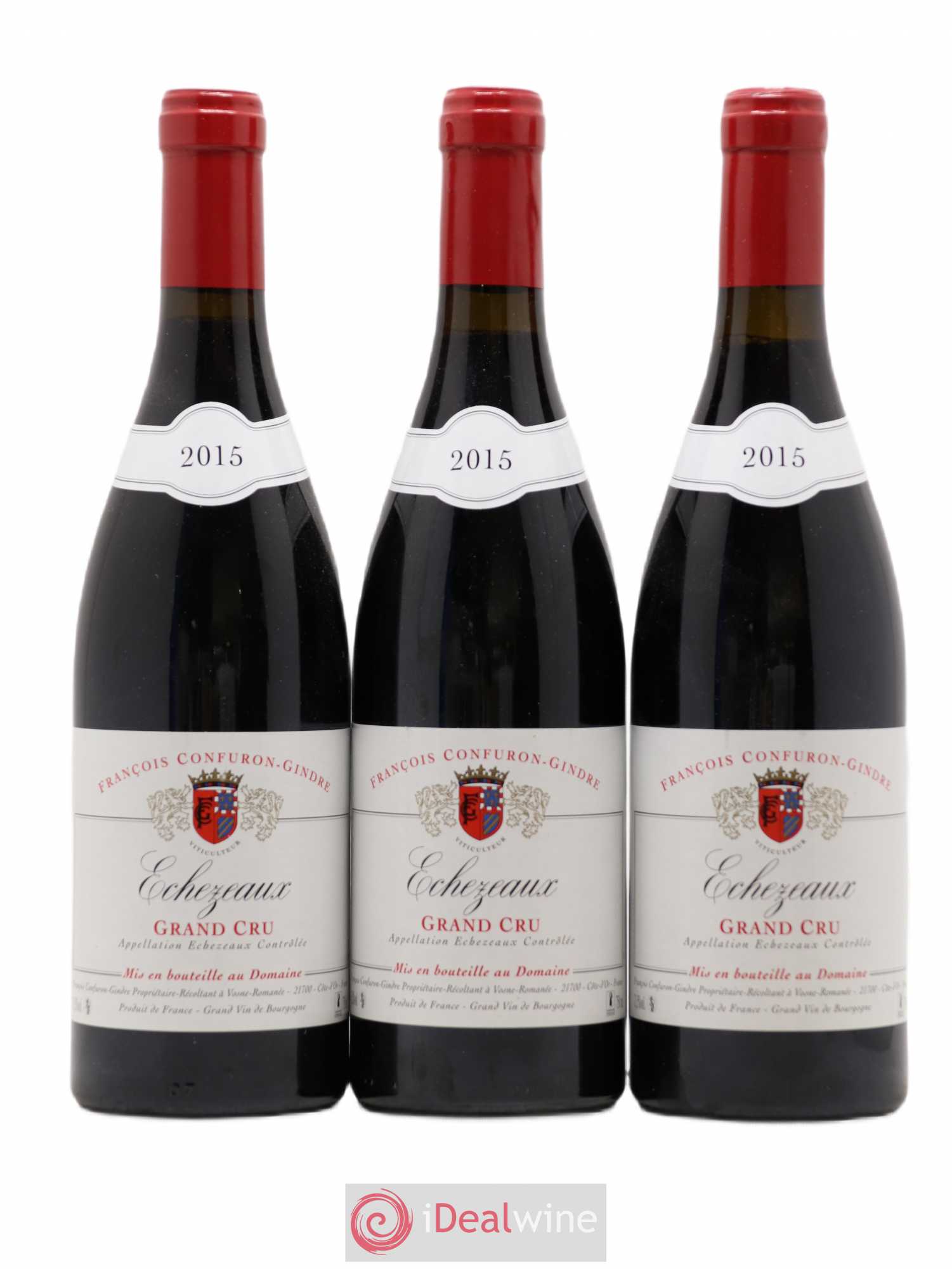 Echezeaux Grand Cru Confuron Gindre 2015 - Lot de 3 bouteilles - 0