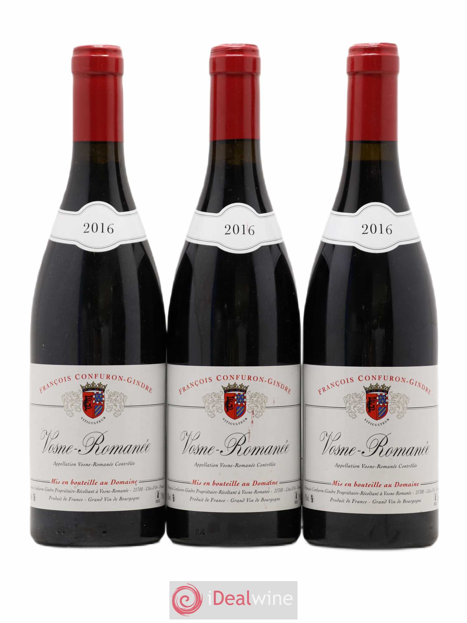 Vosne-Romanée Confuron Gindre 2016 - Posten von 3 Flaschen - 0