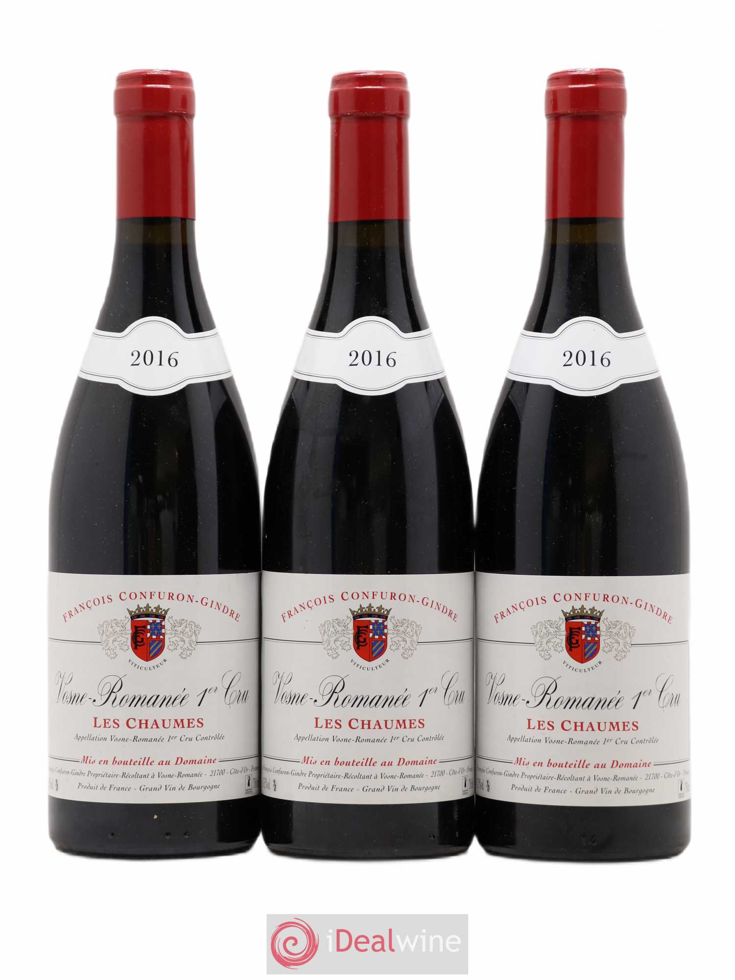 Vosne-Romanée 1er Cru Les Chaumes Confuron Gindre 2016 - Posten von 3 Flaschen - 0