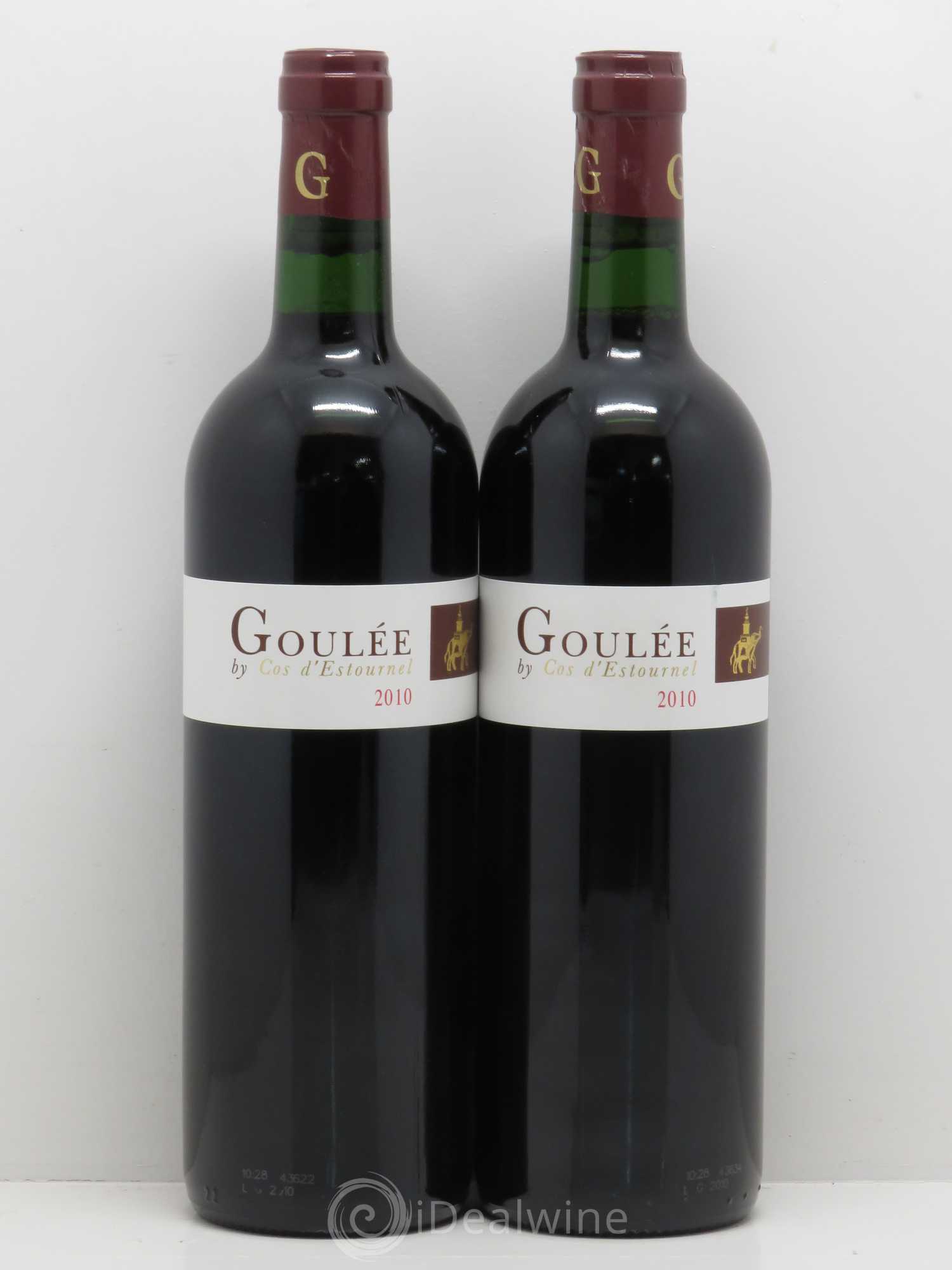 Goulée By Cos d'Estournel 2010 - Lot de 2 bouteilles - 0