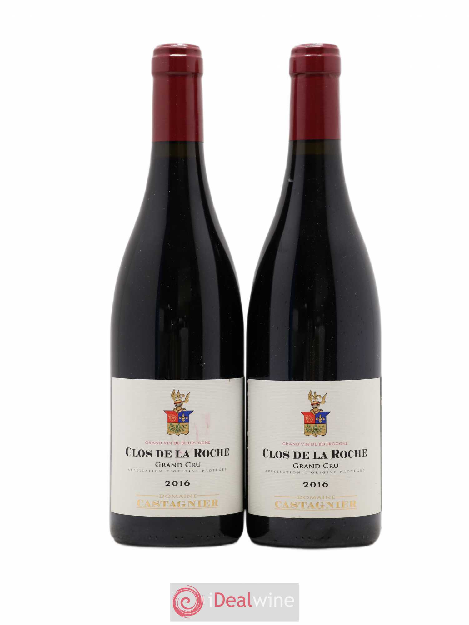 Clos de la Roche Grand Cru Castagnier (Domaine) 2016 - Lot de 2 bouteilles - 0