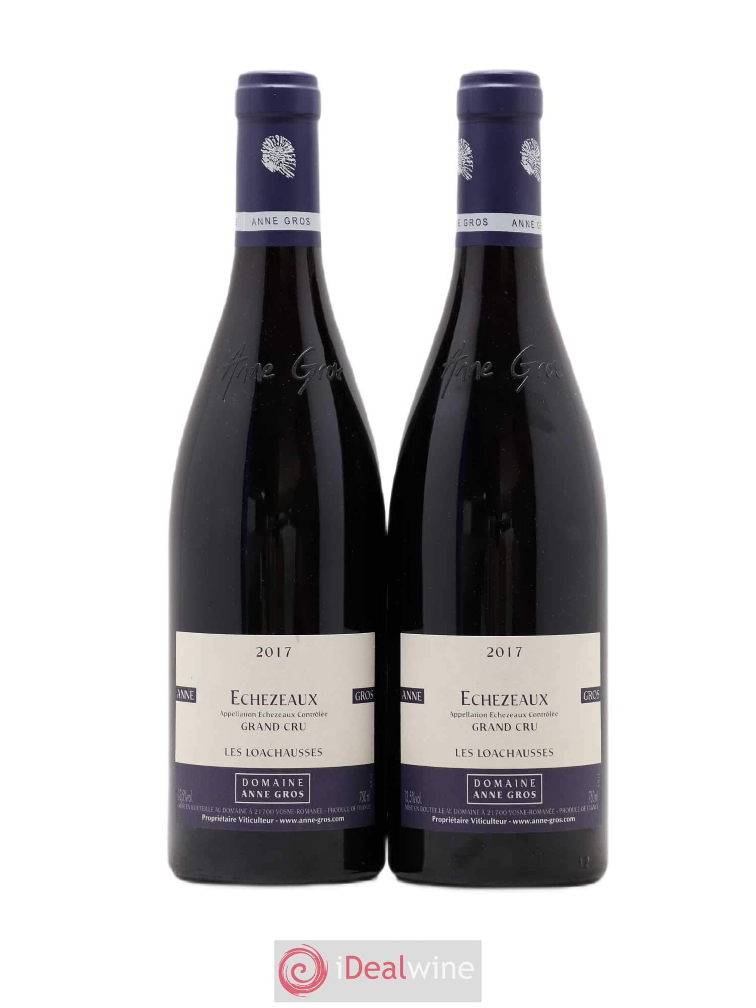 Echezeaux Grand Cru Les Loachausses Anne Gros 2017 - Lot de 2 bouteilles - 0