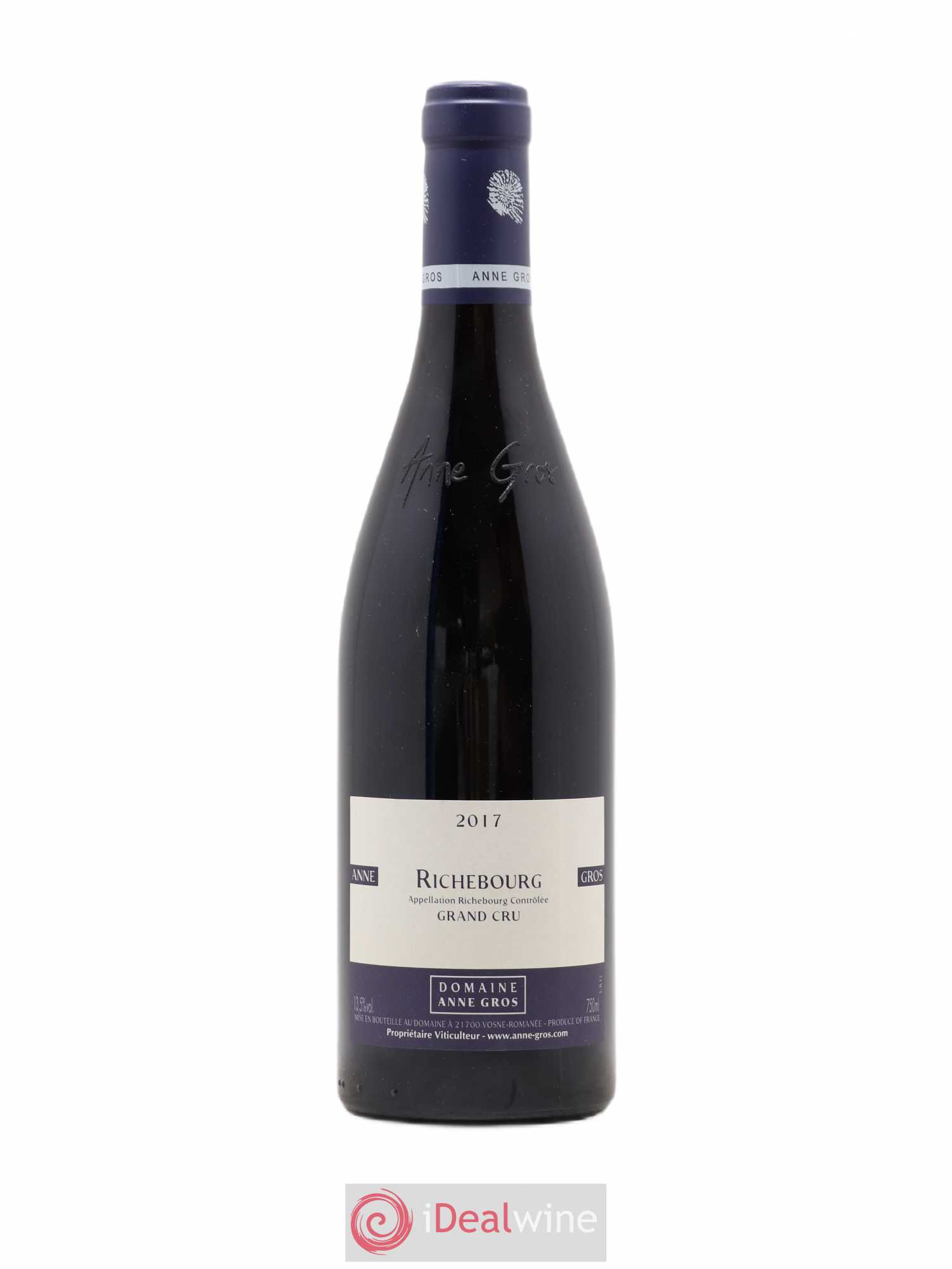 Richebourg Grand Cru Anne Gros 2017 - Lot de 1 bouteille - 0