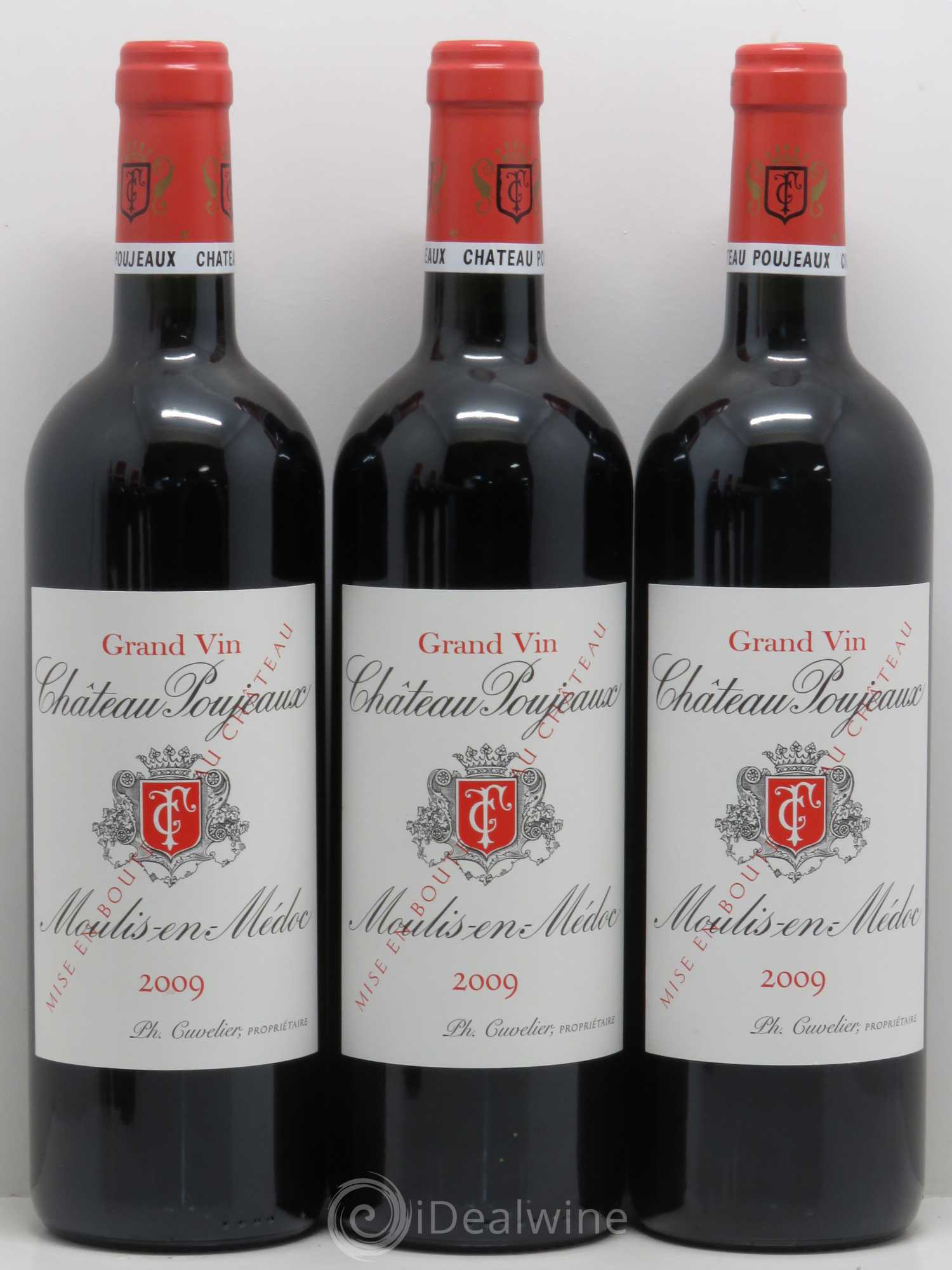 Château Poujeaux 2009 - Lot de 6 bouteilles - 1