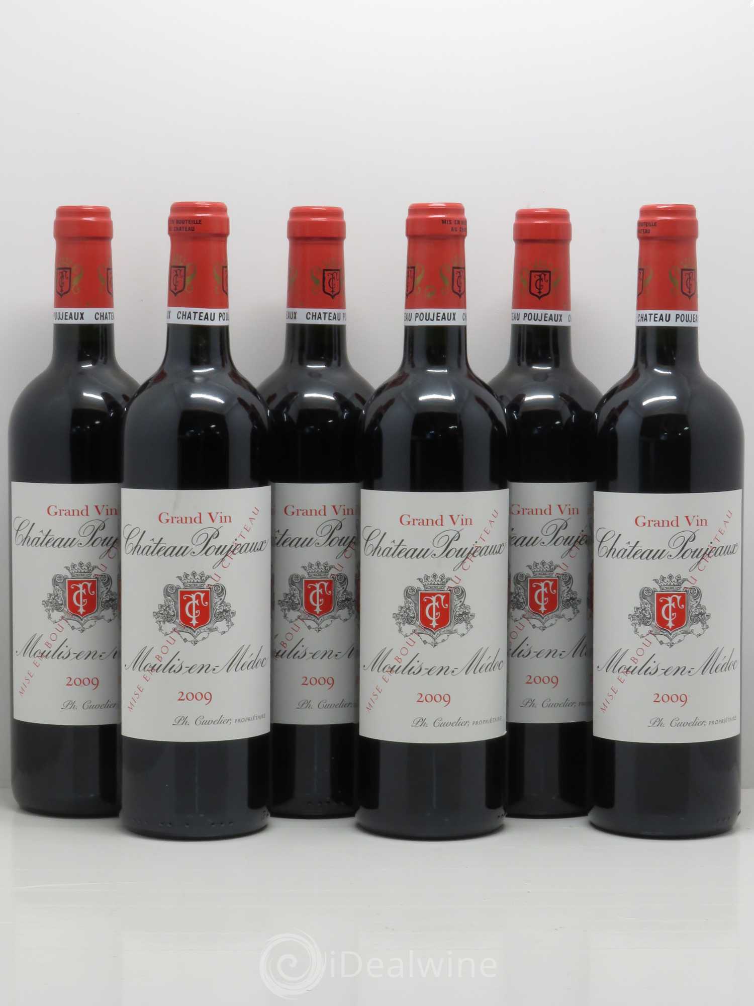 Château Poujeaux 2009 - Lot de 6 bouteilles - 0