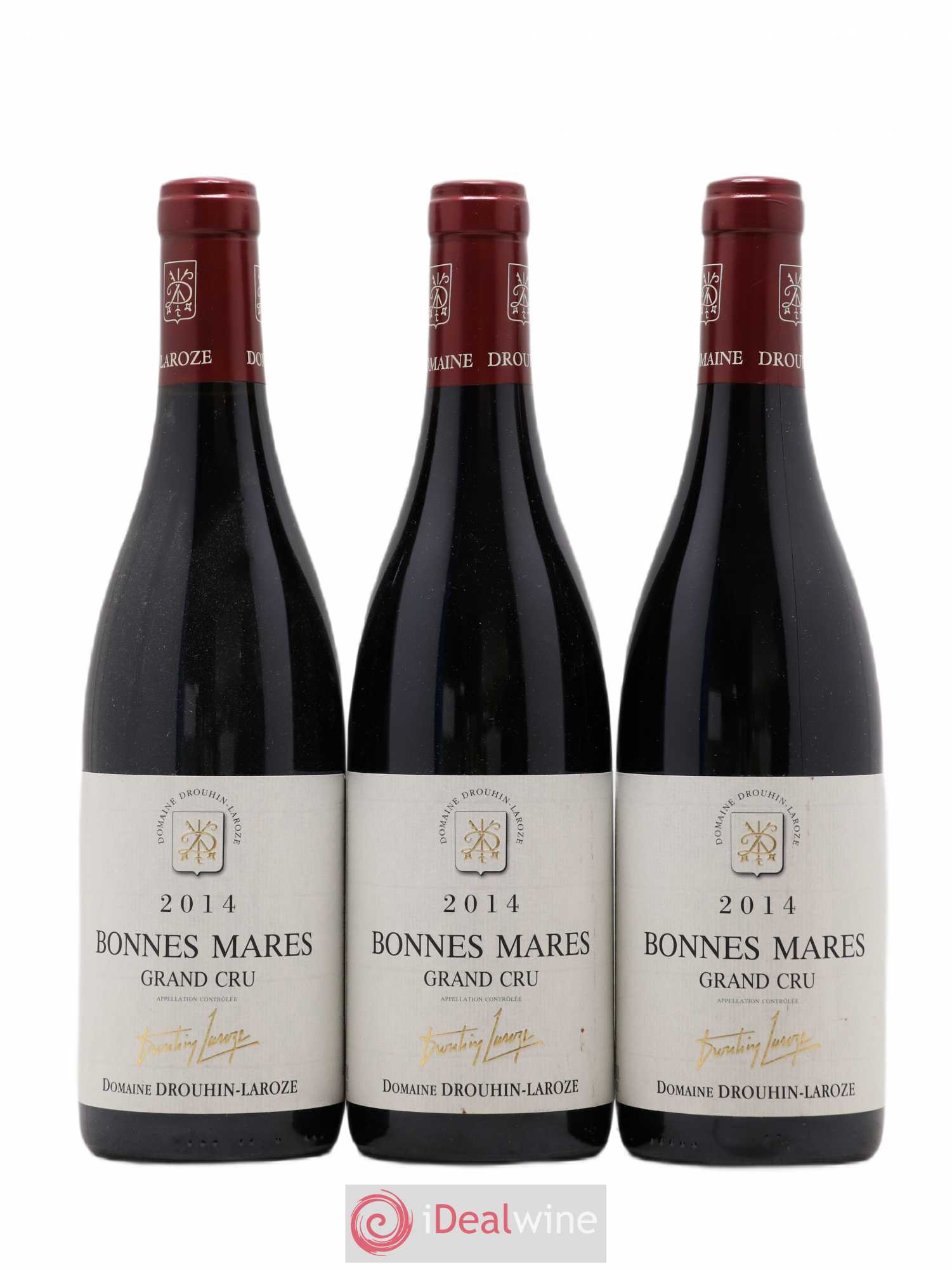 Bonnes-Mares Grand Cru Domaine Drouhin-Laroze 2014 - Lot de 3 bouteilles - 0