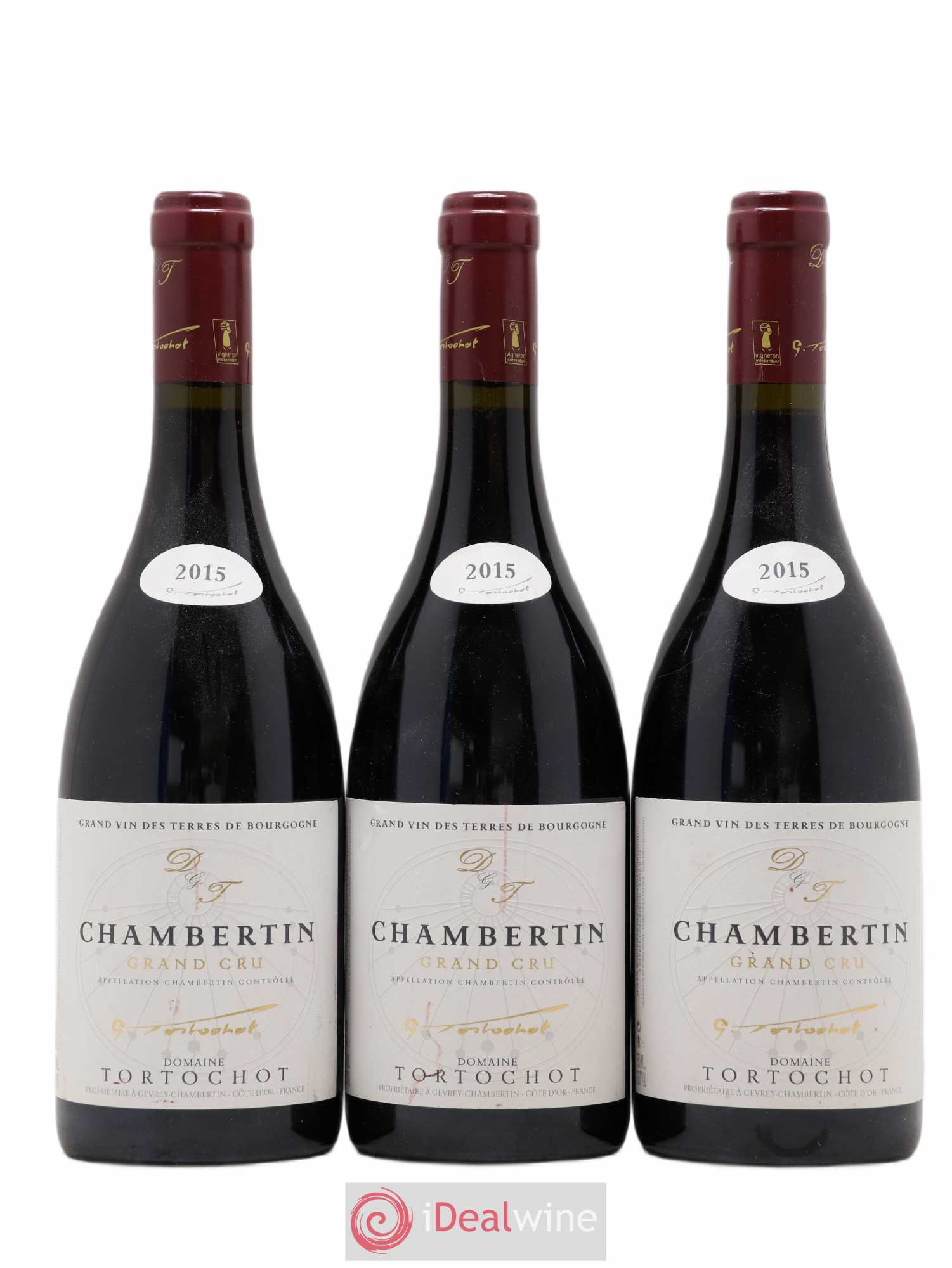Chambertin Grand Cru Tortochot (Domaine) 2015 - Lot de 3 bouteilles - 0