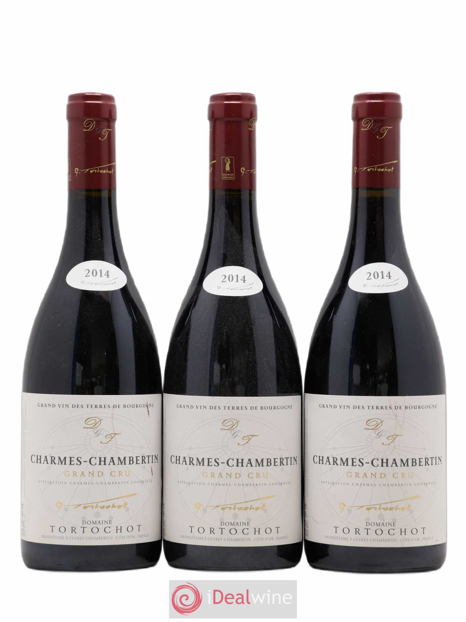 Charmes-Chambertin Grand Cru Tortochot (Domaine) 2014 - Lot de 3 bouteilles - 0