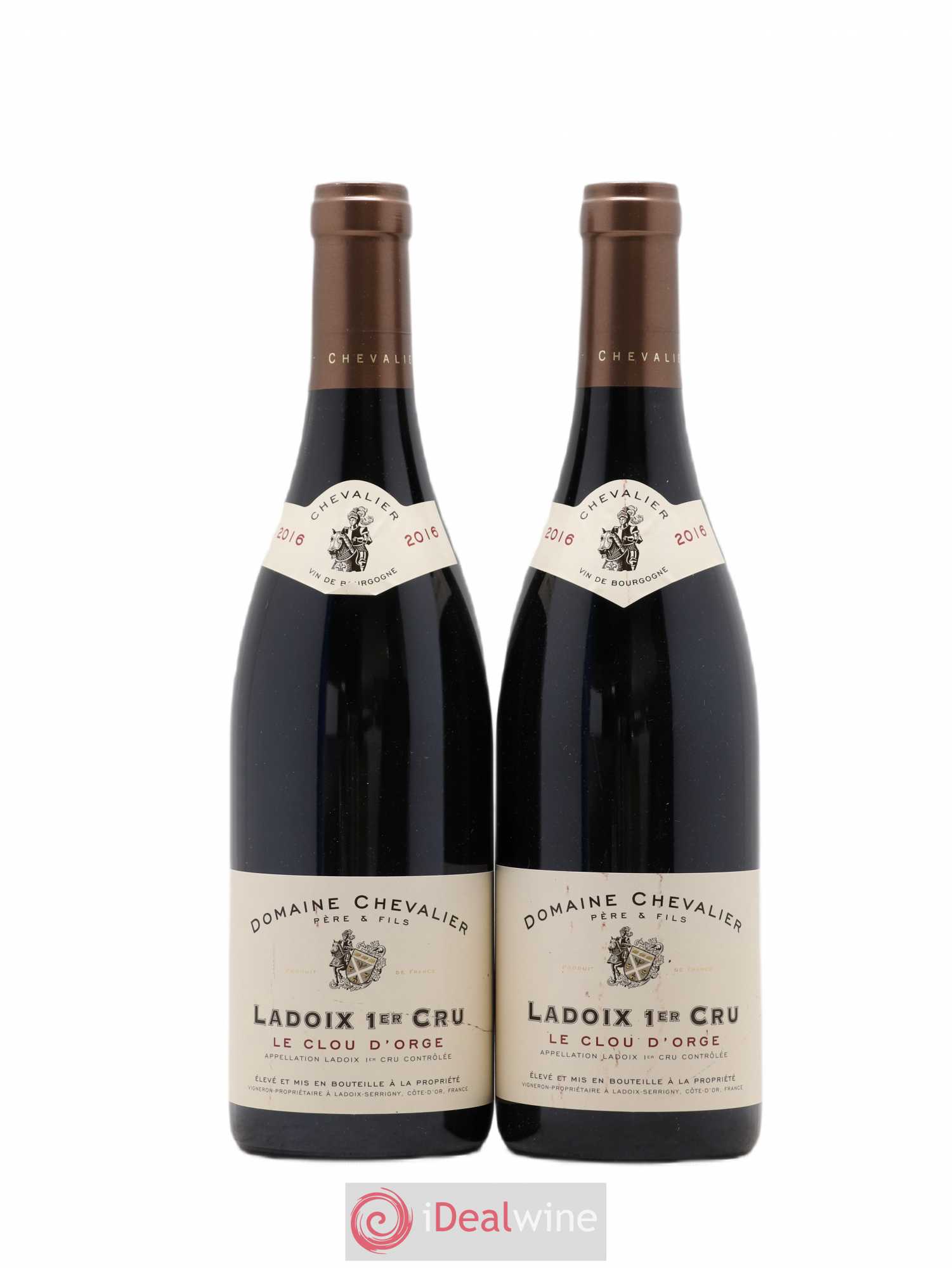 Ladoix 1er Cru Le Clou d'Orge Chevalier 2016 - Posten von 2 Flaschen - 0