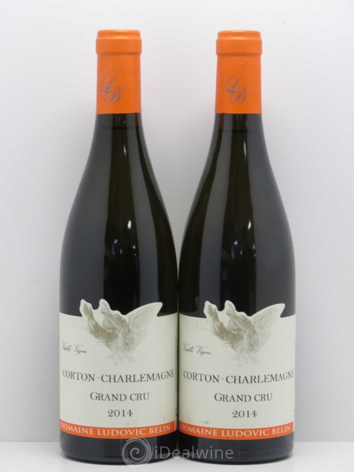 Corton-Charlemagne Grand Cru Vieilles Vignes Domaine Belin 2014 - Lotto di 2 bottiglie - 0