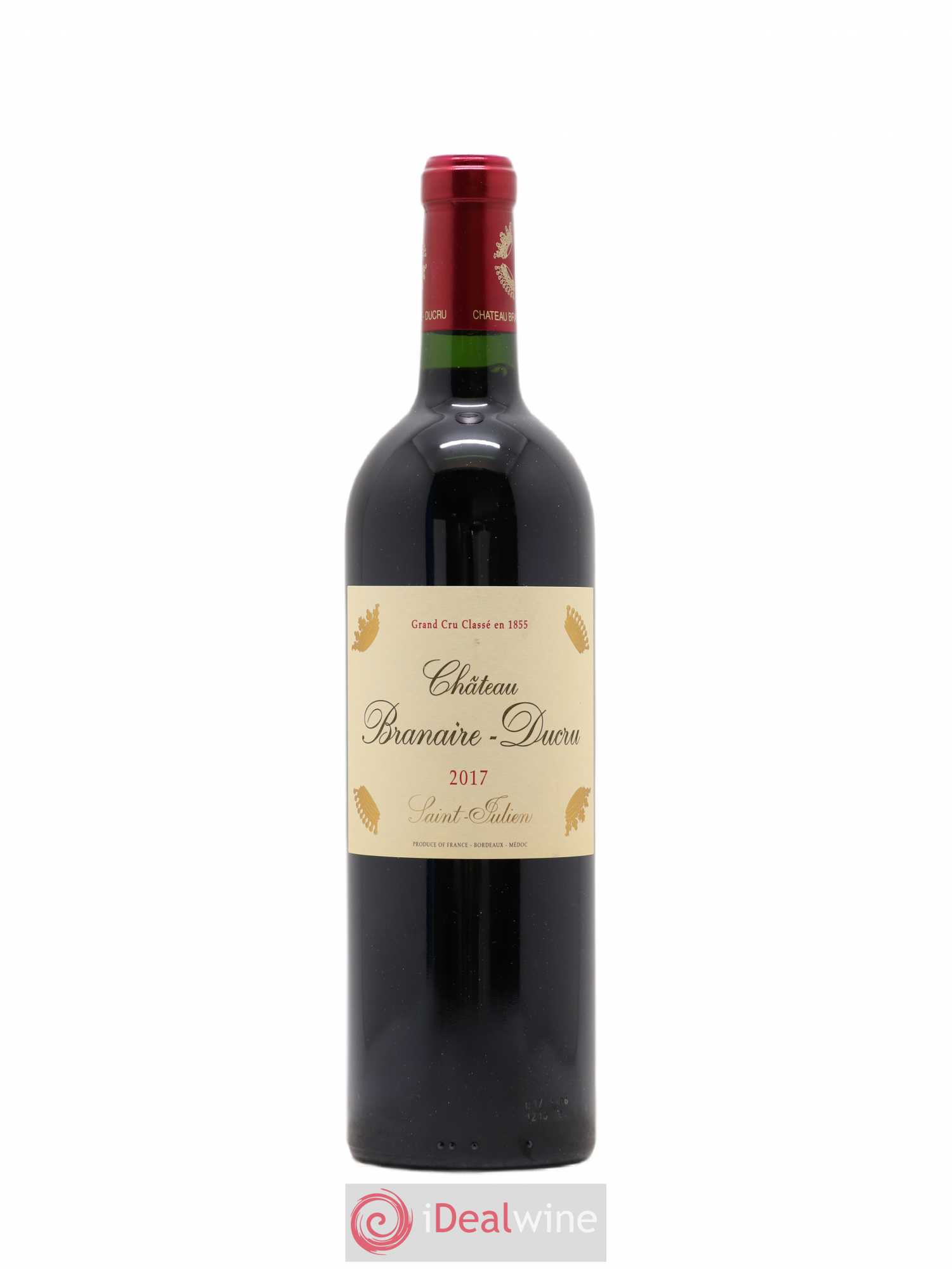 Château Branaire Ducru 4ème Grand Cru Classé (sans prix de réserve) 2017 - Lot de 1 bouteille - 0