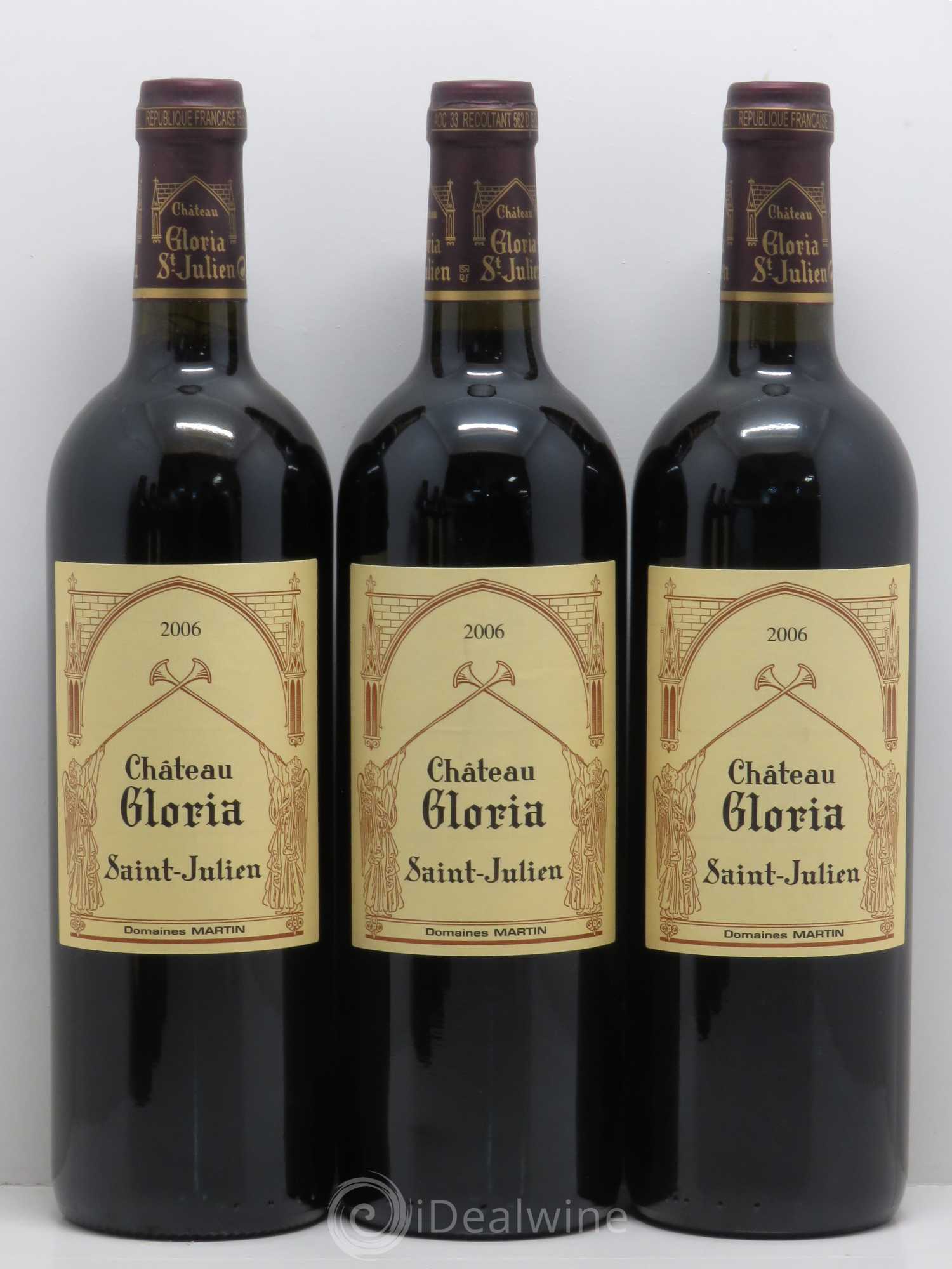Château Gloria 2006 - Lot de 6 bouteilles - 1