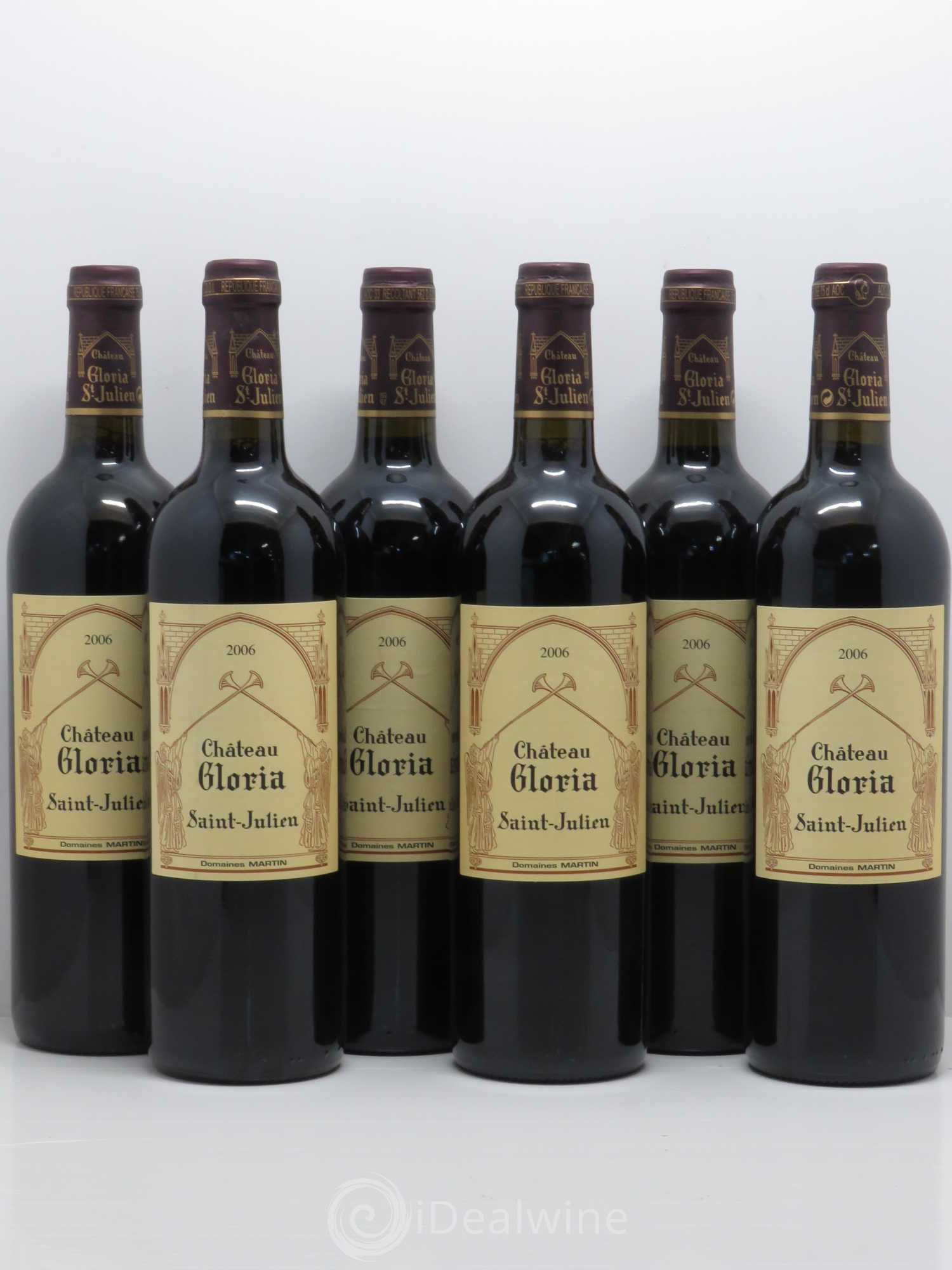 Château Gloria 2006 - Lot de 6 bouteilles - 0